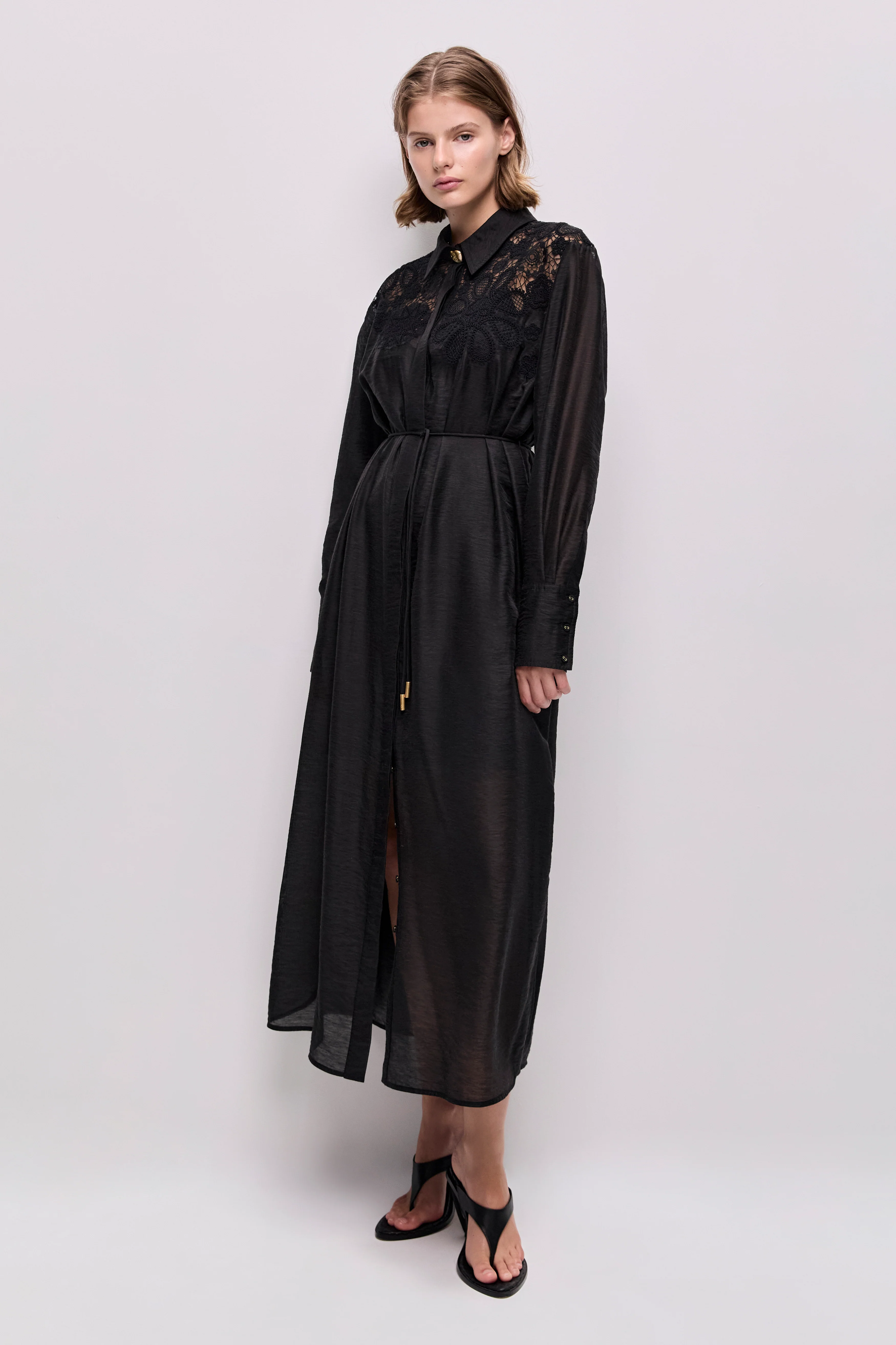 Gia Embroidered Maxi Dress - Image 5