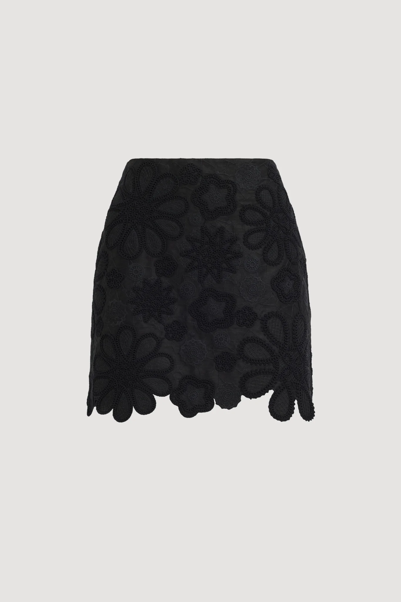 Gia Embroidered Mini Skirt - Image 2