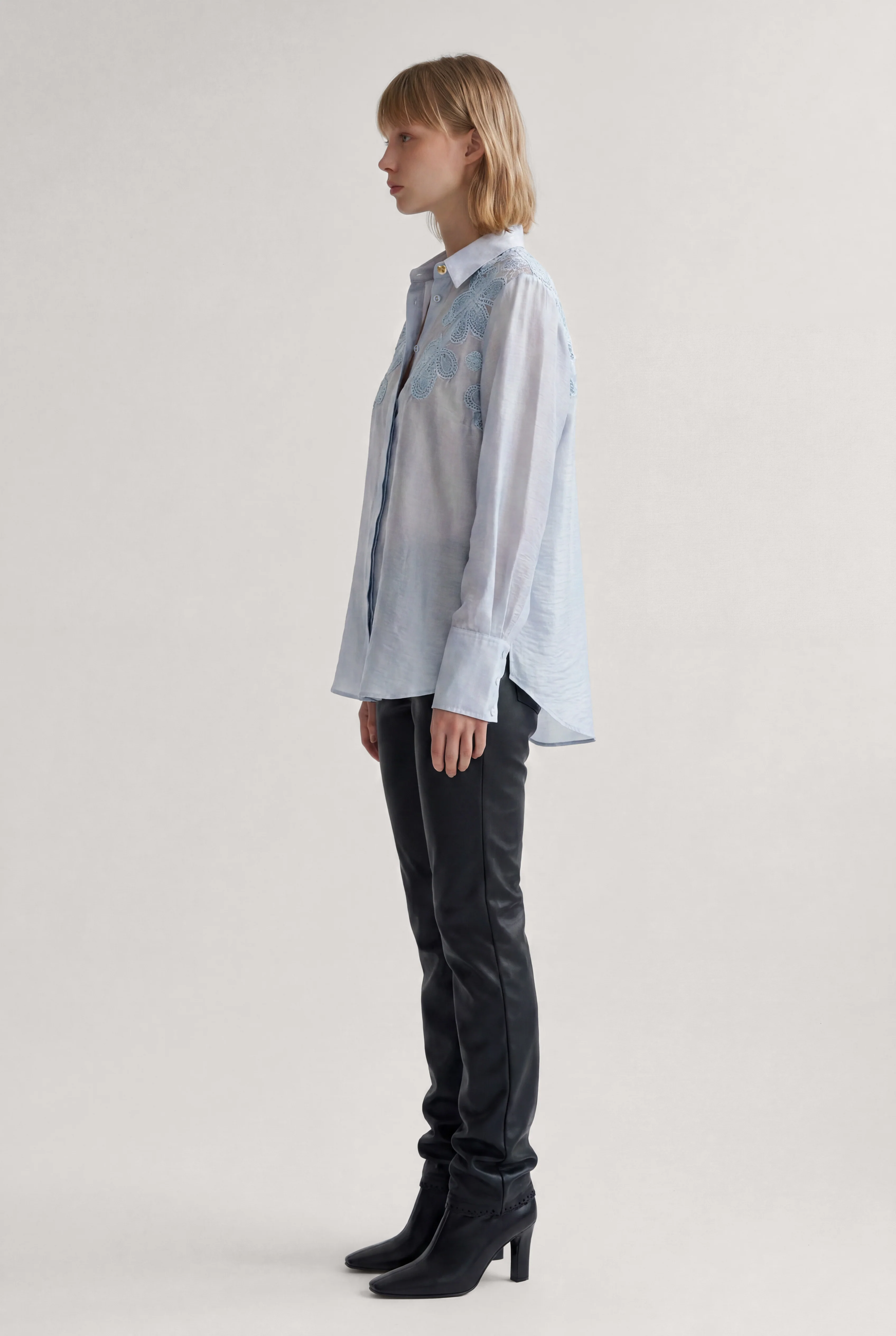 Gia Embroidered Shirt - Image 4