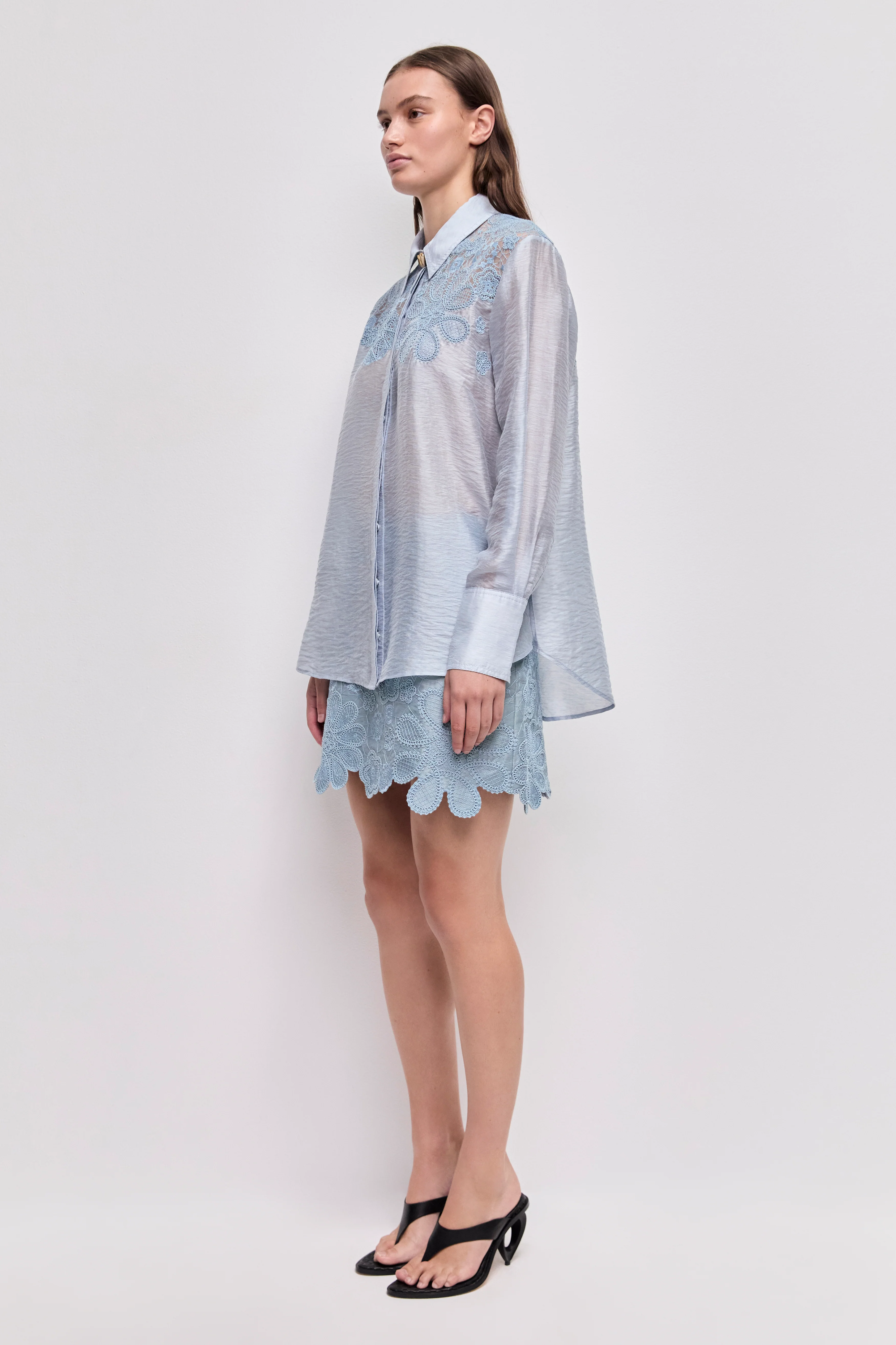 Gia Embroidered Shirt - Image 7