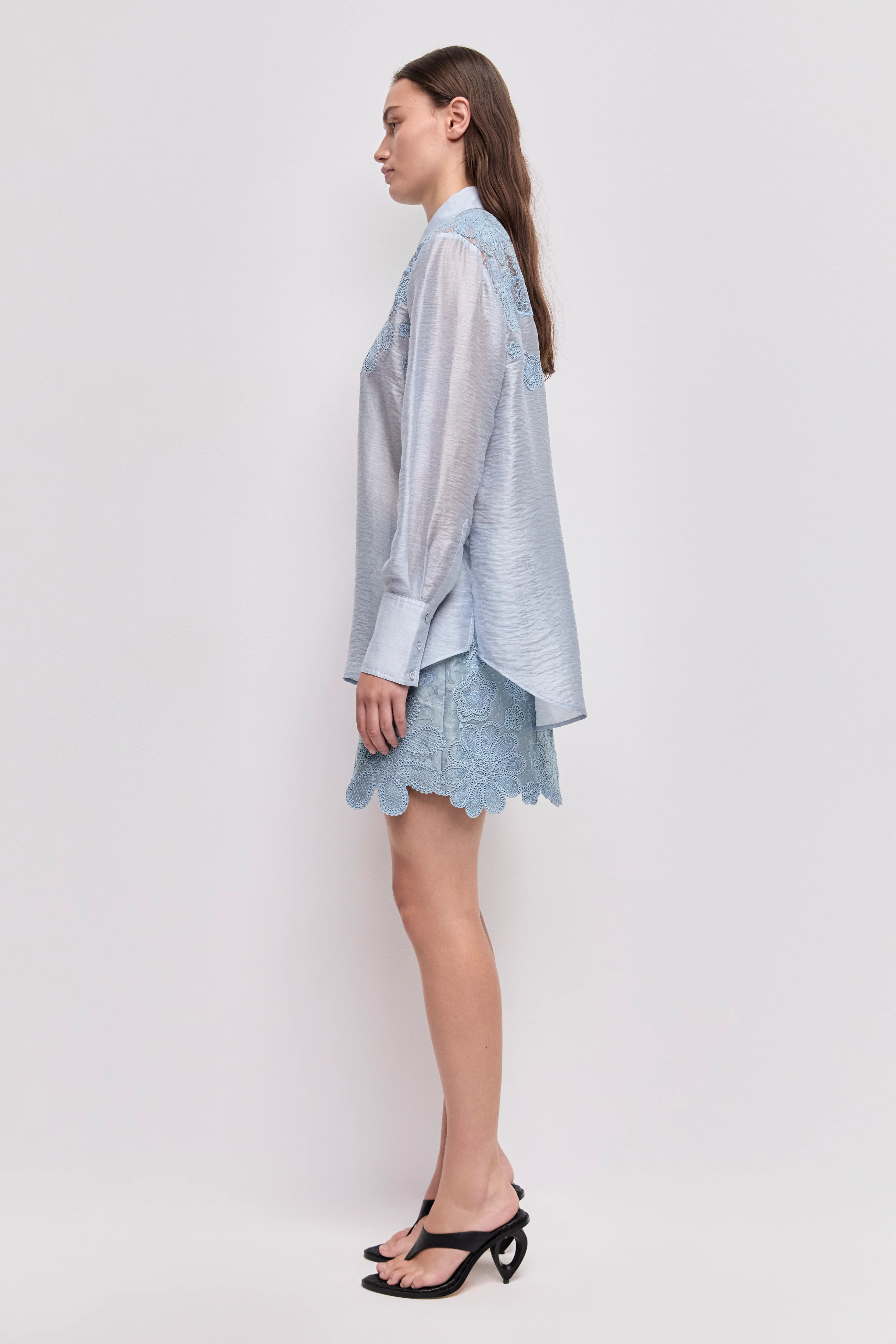 Gia Embroidered Shirt - Image 9