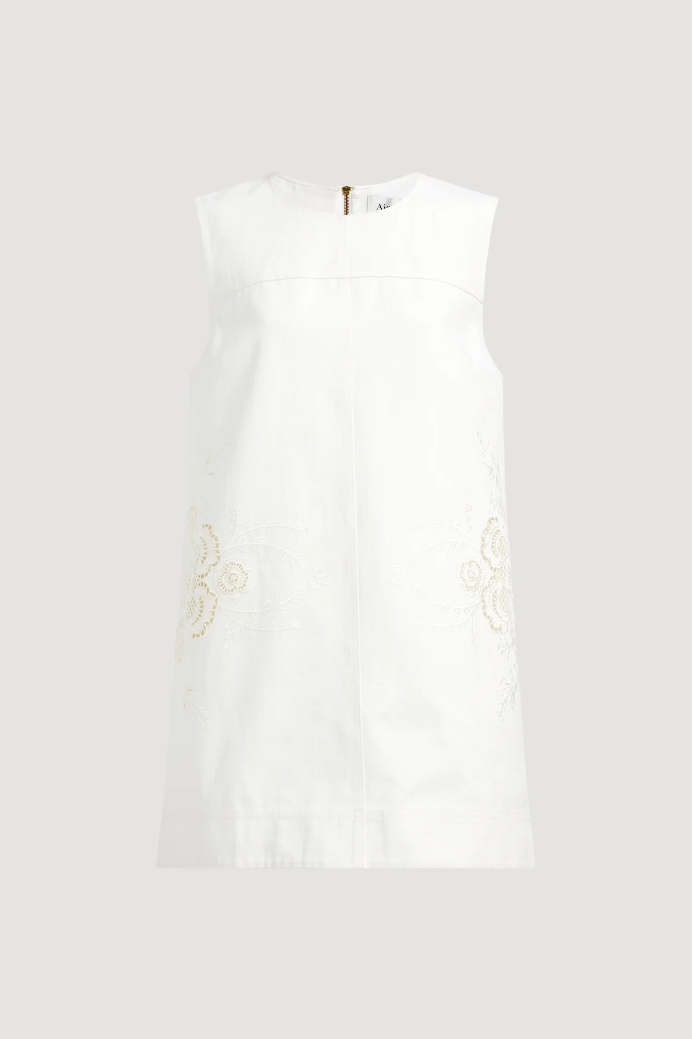 Halo Embroidered Mini Dress - Image 2