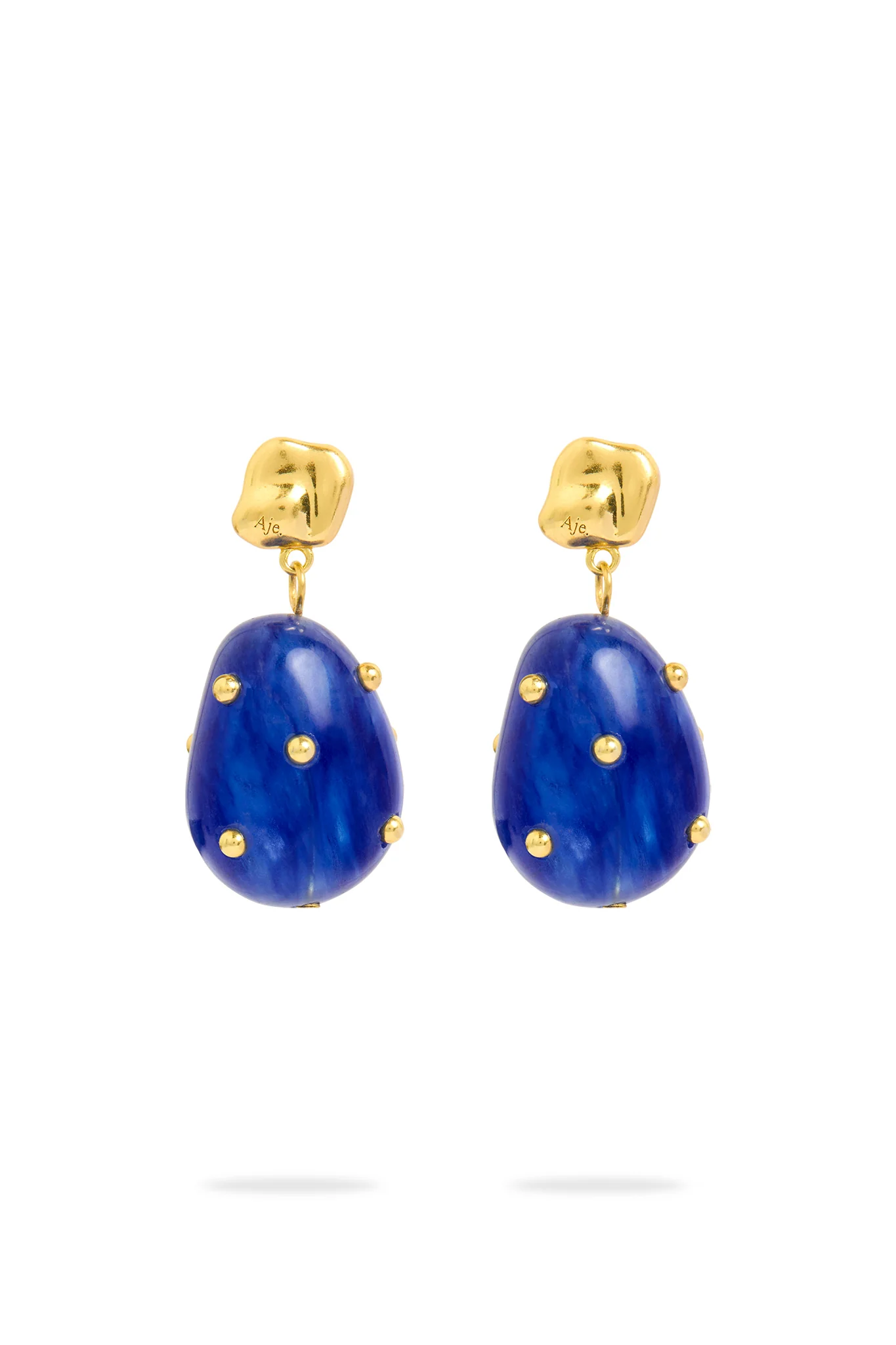 Helena Stone Drop Studs