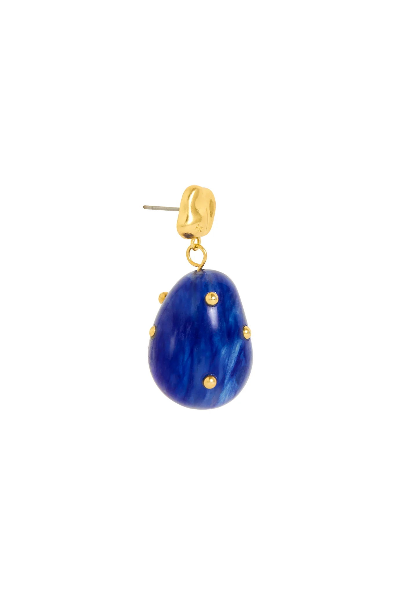 Helena Stone Drop Studs - Image 3