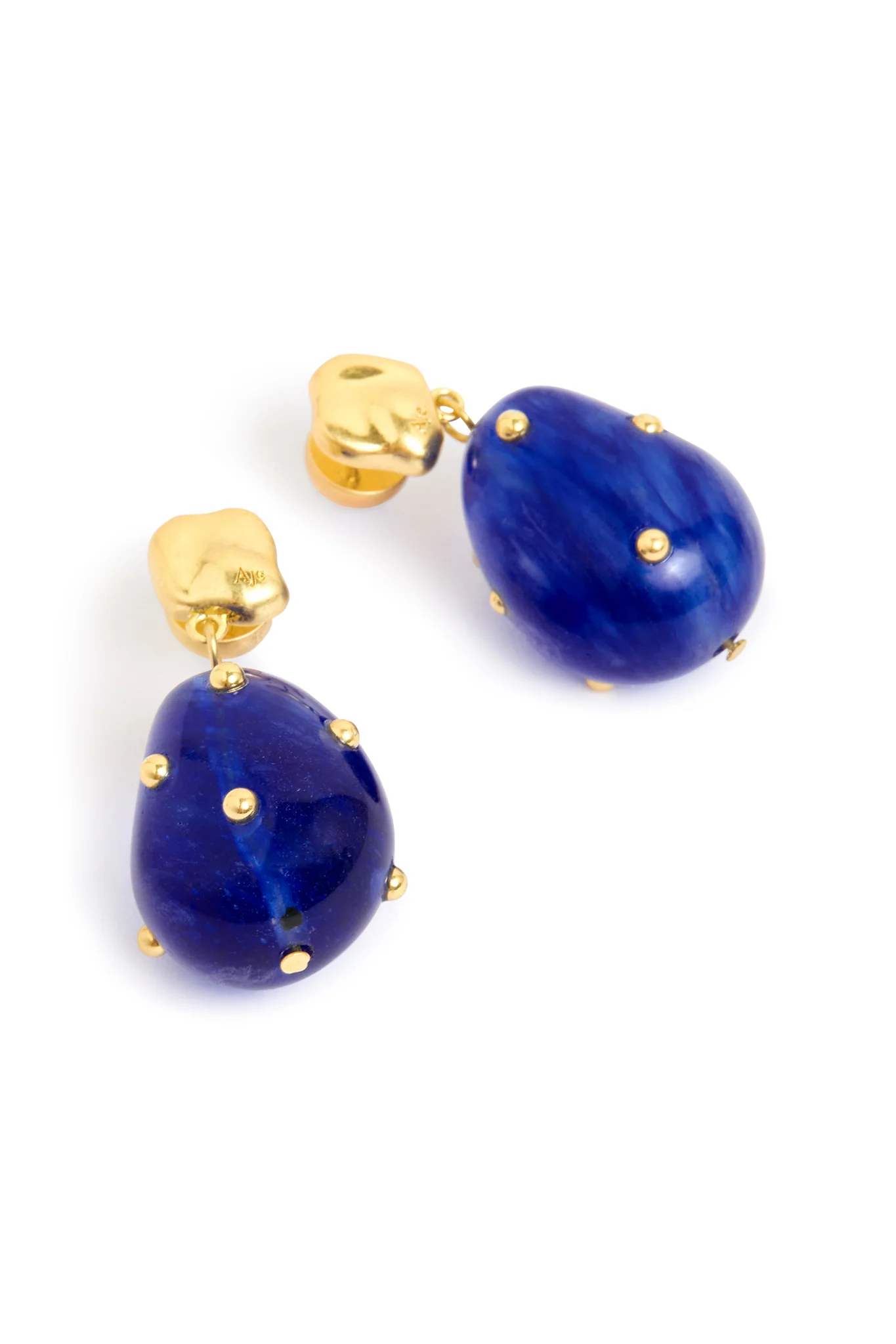 Helena Stone Drop Studs - Image 4