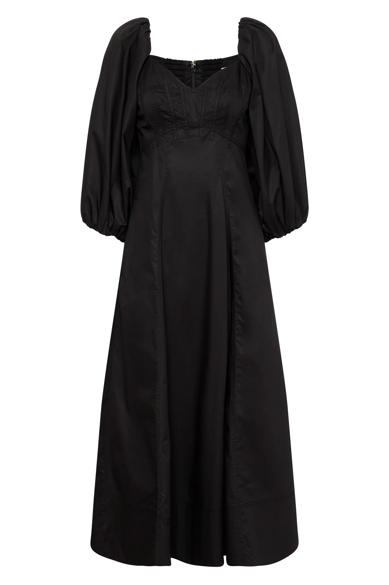 Hester Corsetted Midi Dress - Image 2