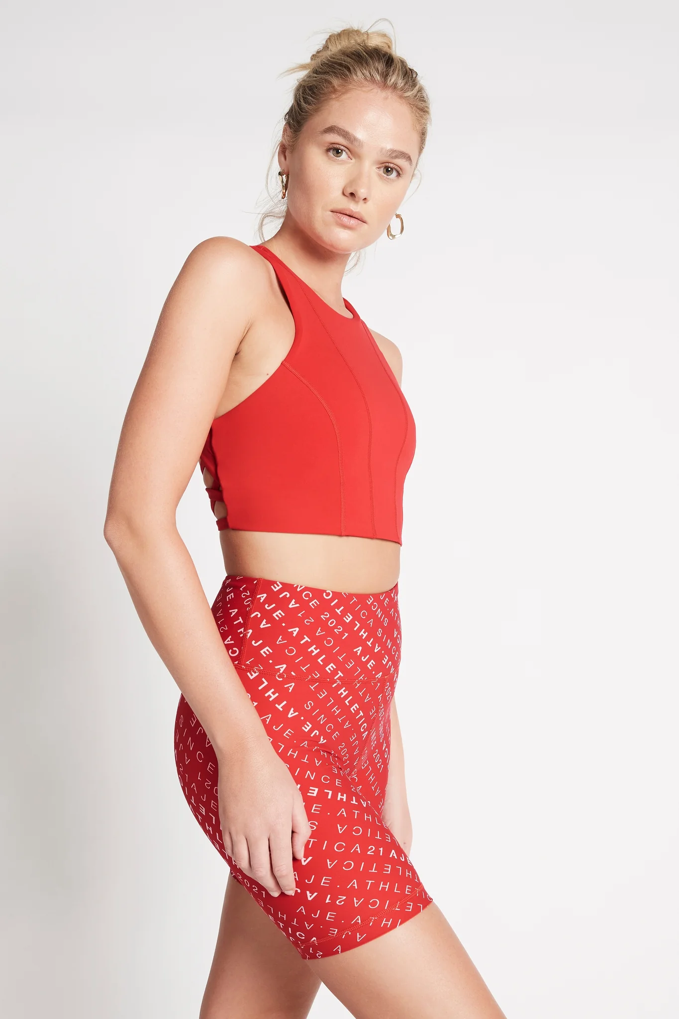 High Rise Logo Shorts 607 - Image 3