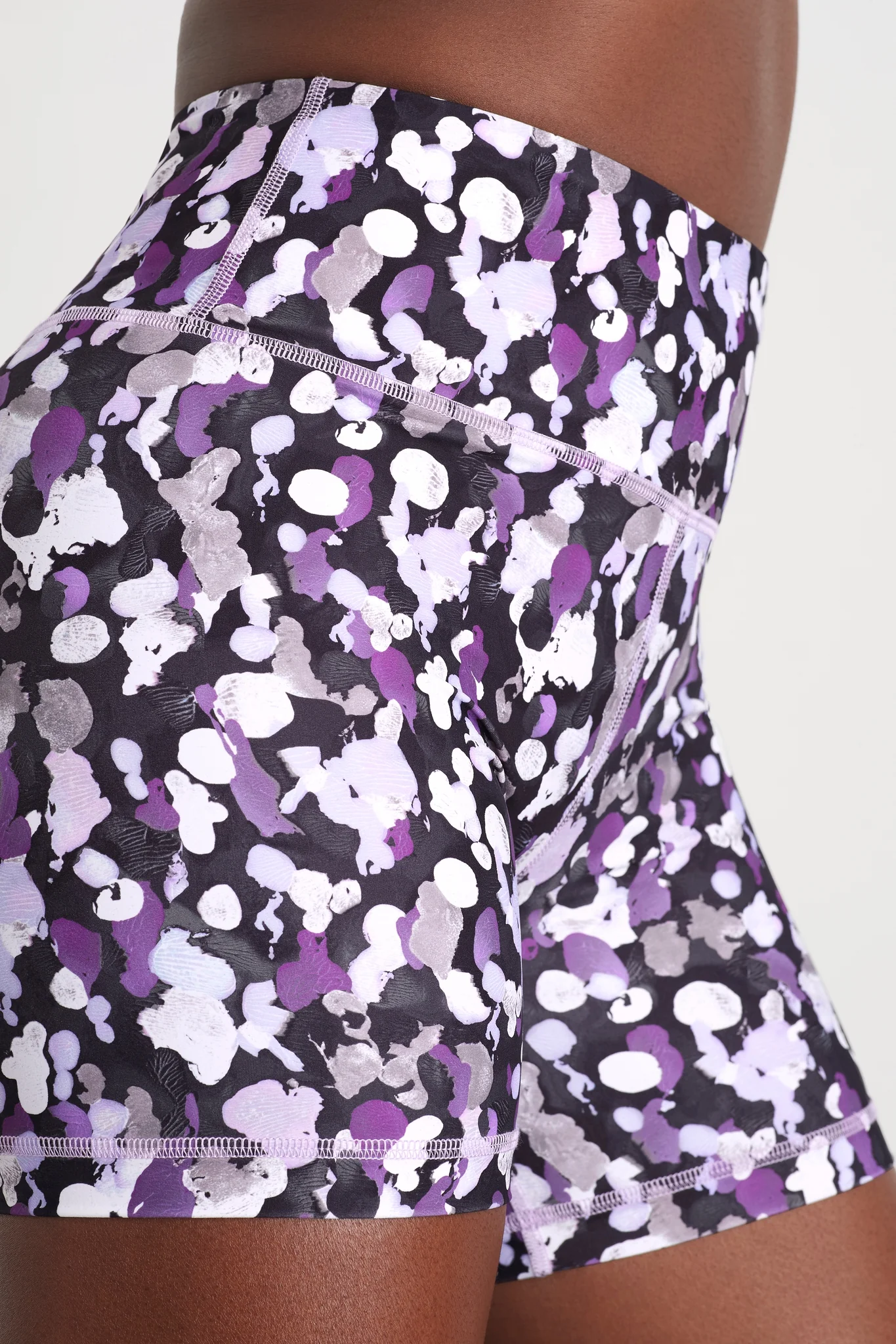 High Rise Mid Length Bike Shorts 607 - Image 5