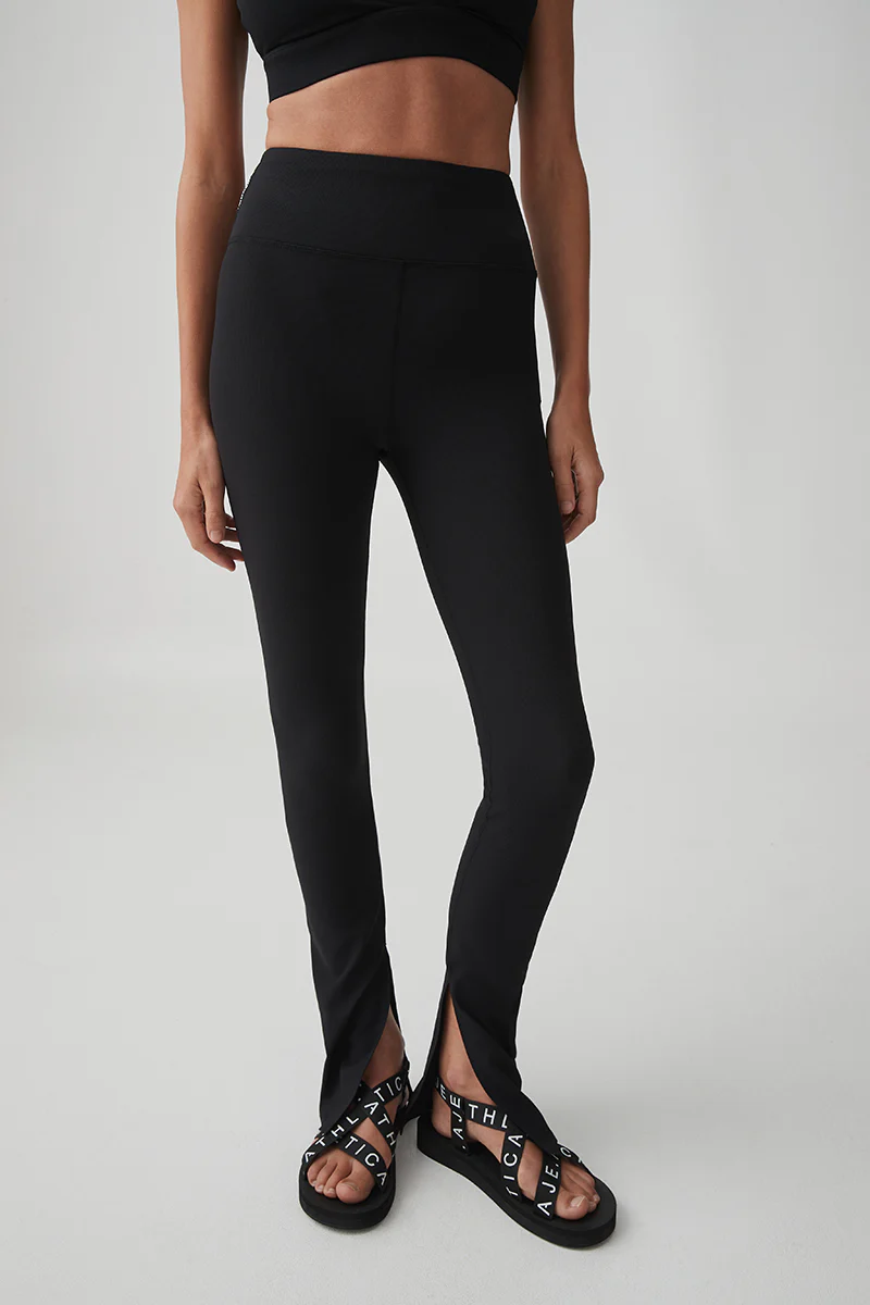 High Waist Split Hem Legging 205 - Image 4