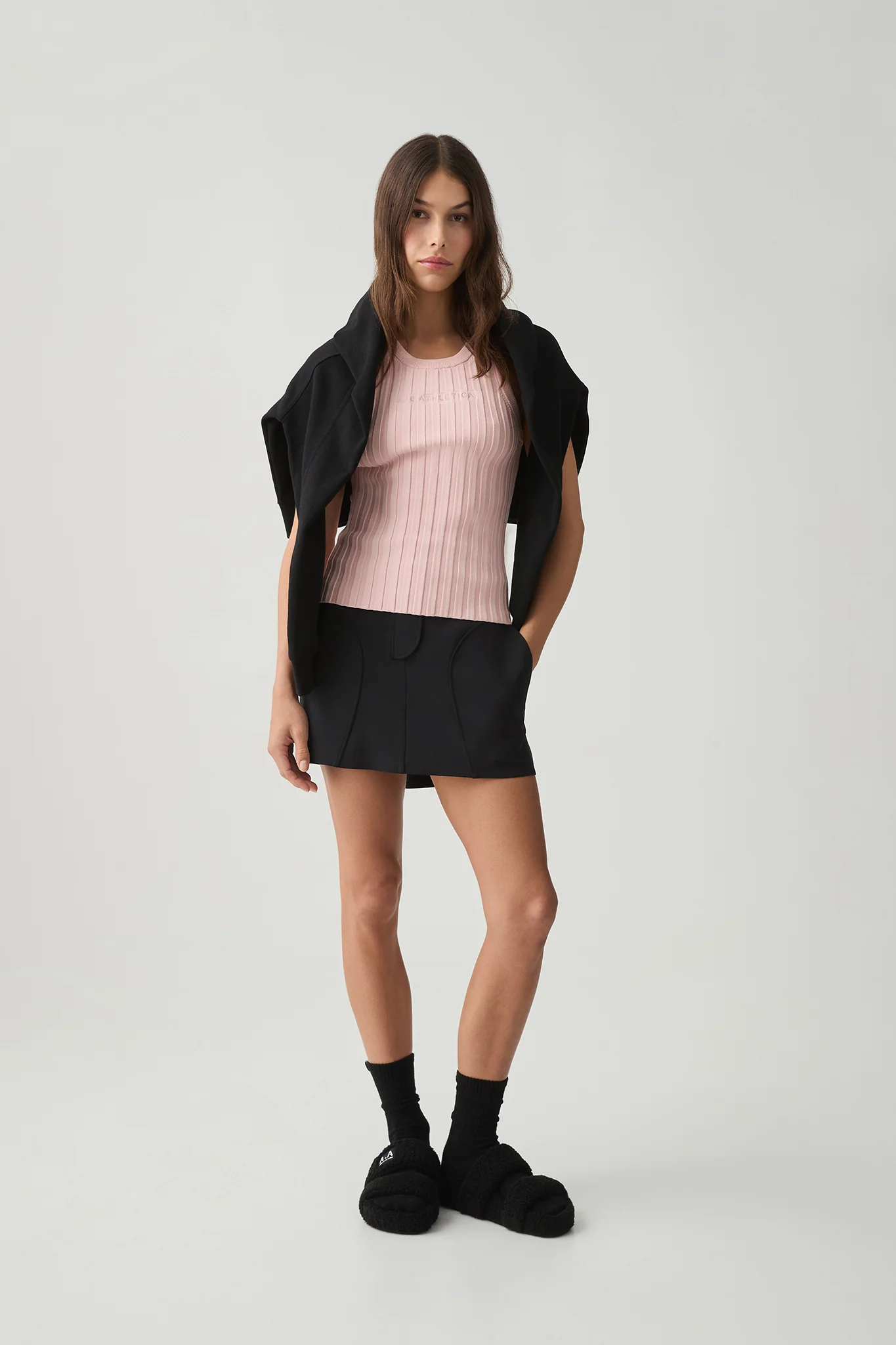 Hydra Logo Knit Ribbed Top - Image 5