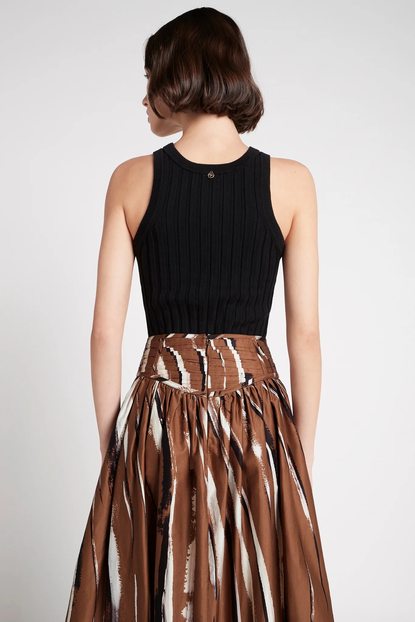 Hydra Racer Knit Ribbed Top - Image 10