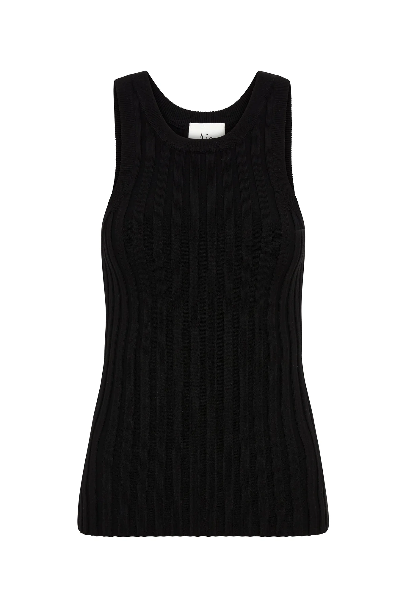 Hydra Racer Knit Ribbed Top - Image 2