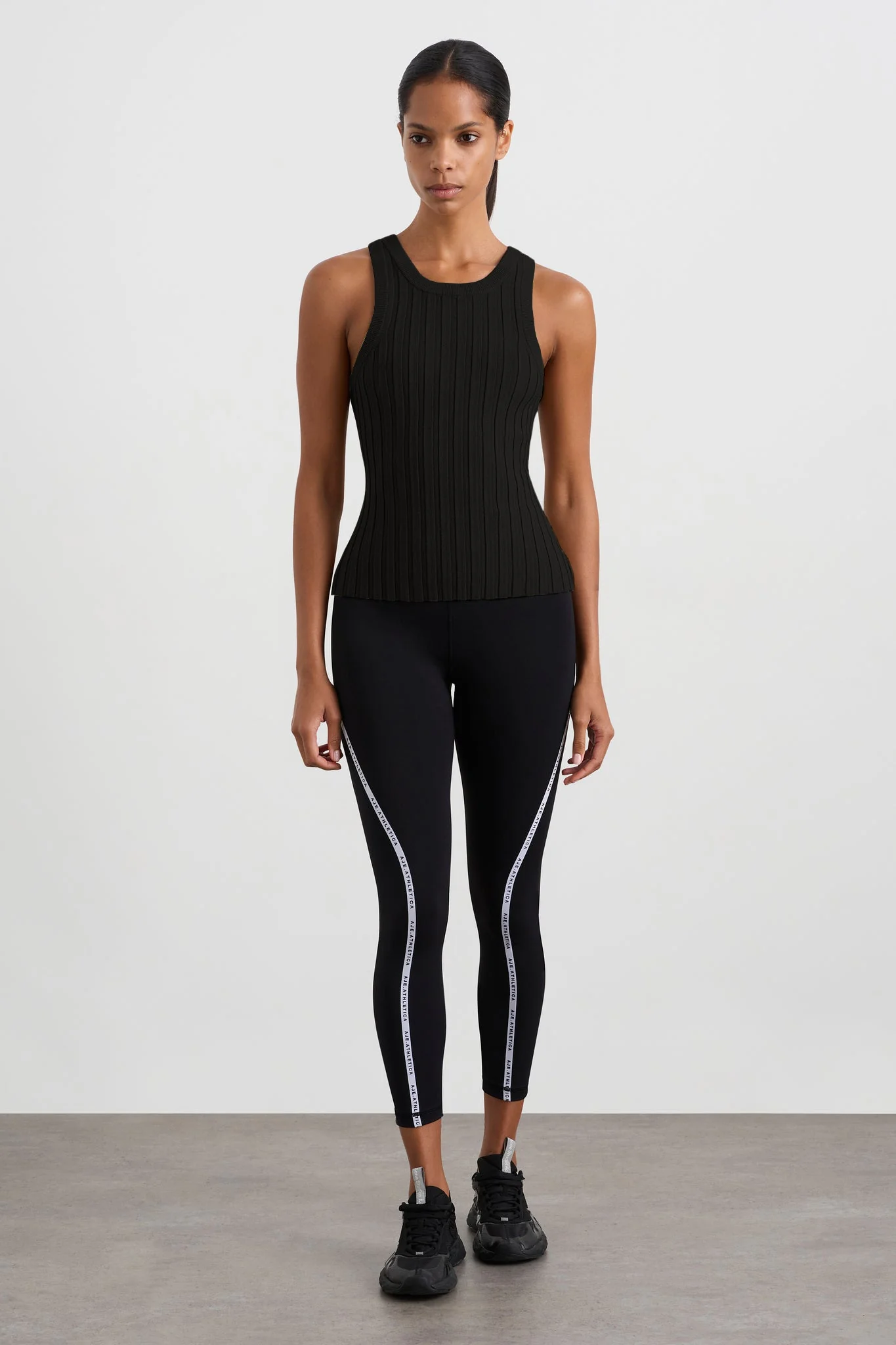 Hydra Racer Knit Ribbed Top - Image 3