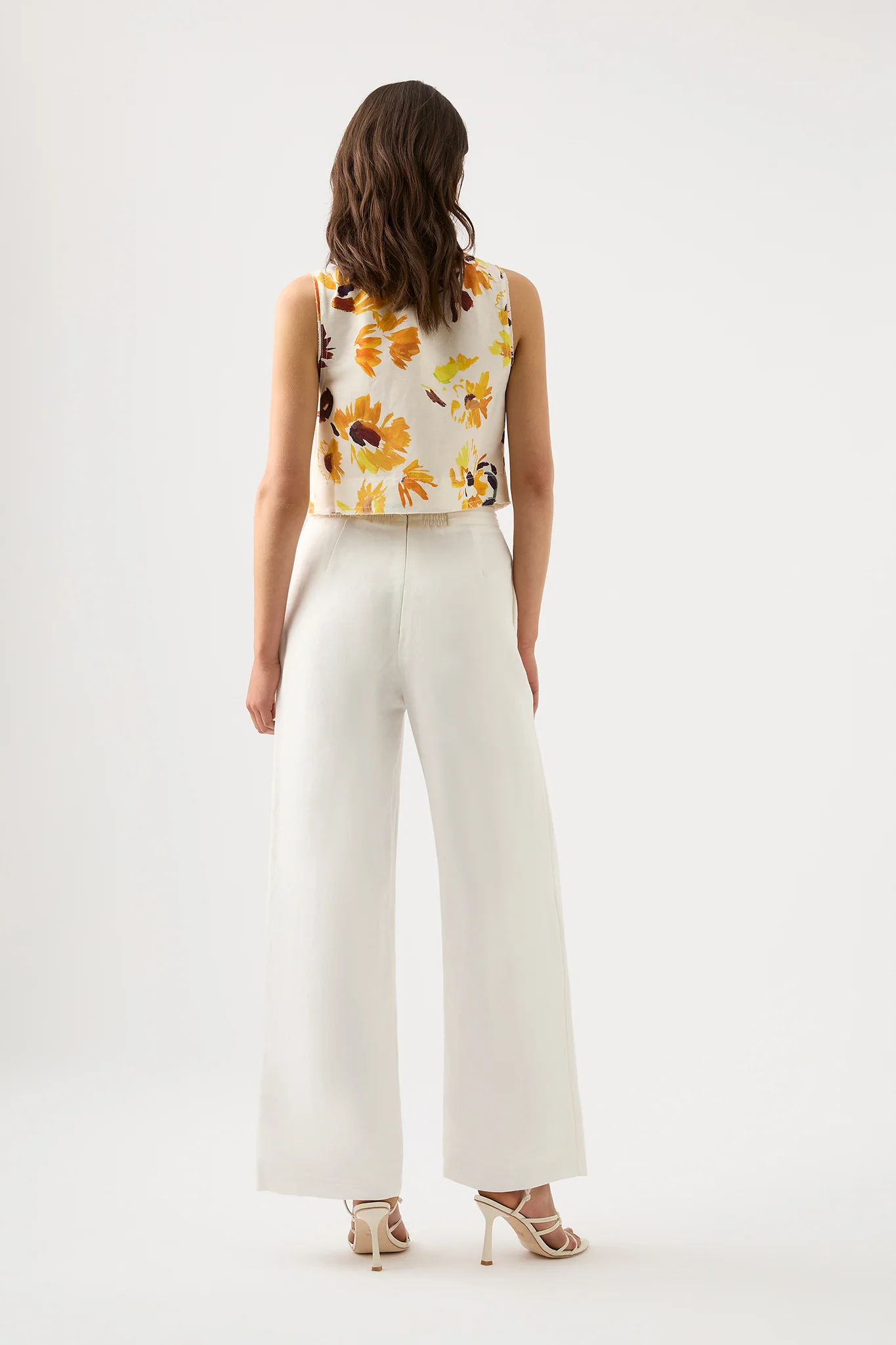 Jeanne Pintuck Wide Leg Pant - Image 5