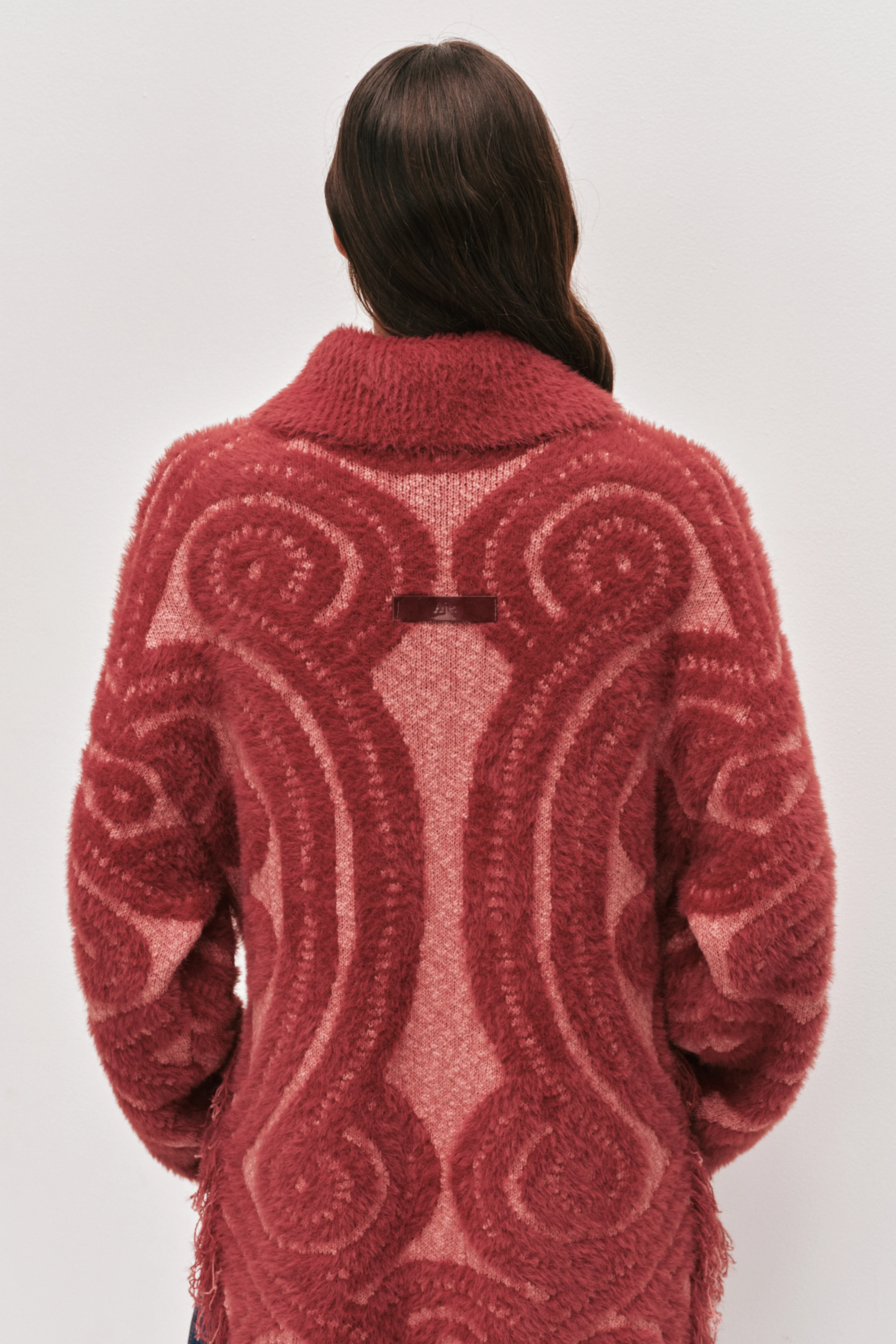 Jouve Jacquard Jumper - Image 6