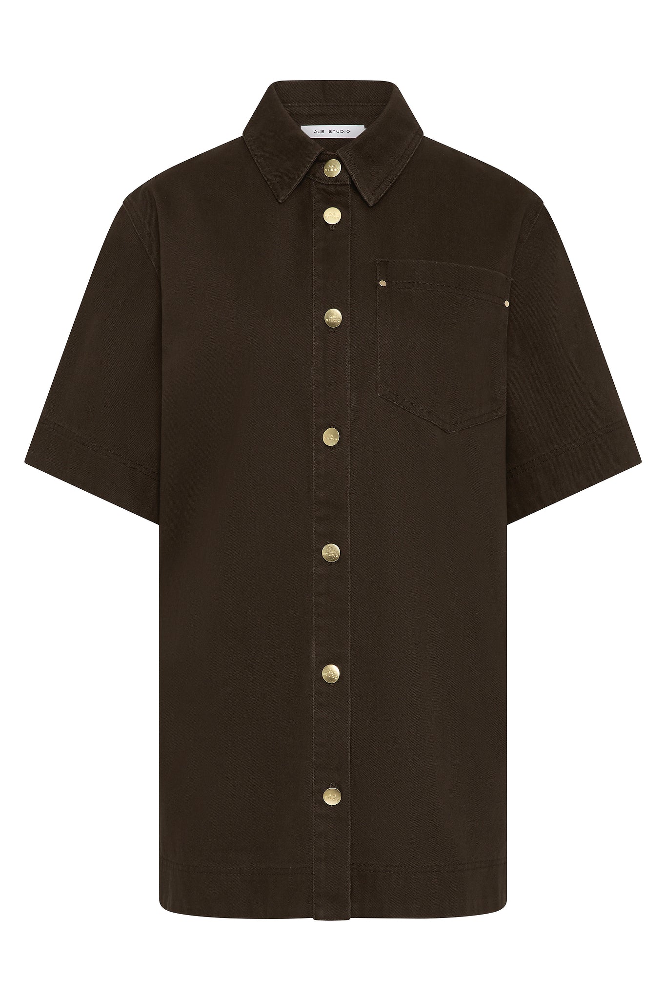 Junee Denim Shirt Dress - Image 2