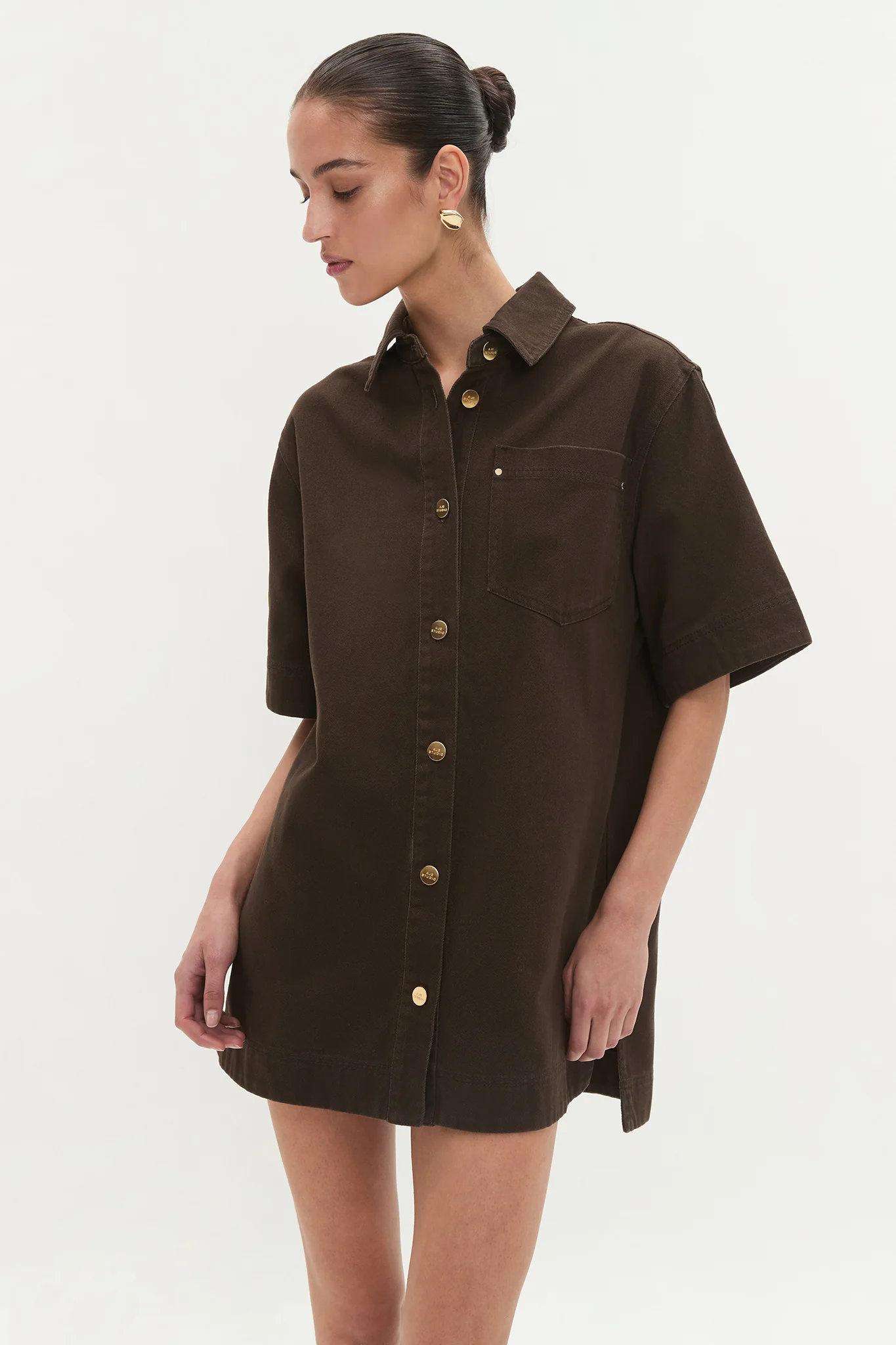 Junee Denim Shirt Dress - Image 3