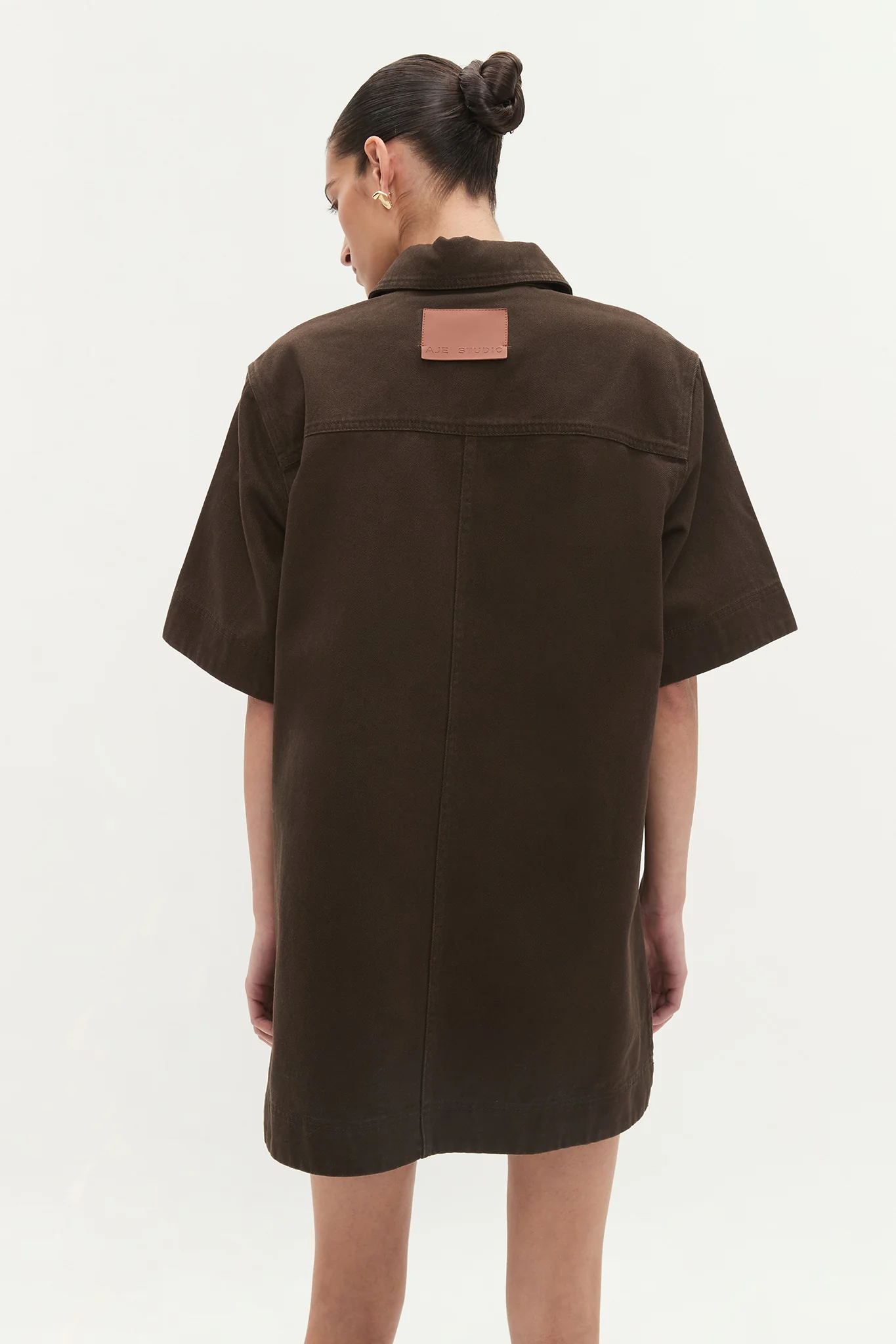 Junee Denim Shirt Dress - Image 6