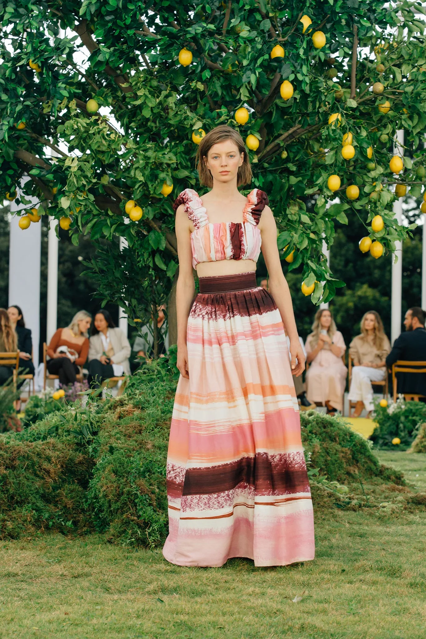Kasbah Sunset Stripe Maxi Skirt - Image 8
