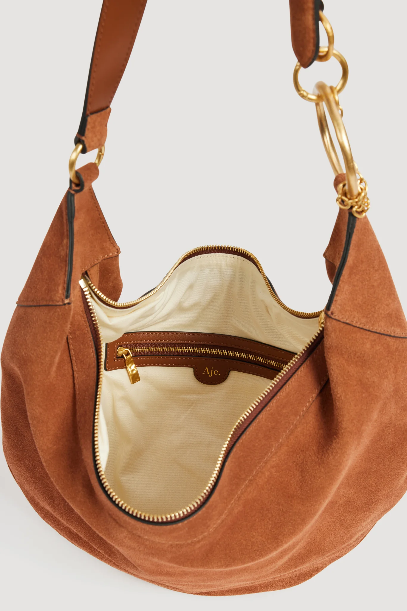 Kimber Large Suede Hobo - Image 3