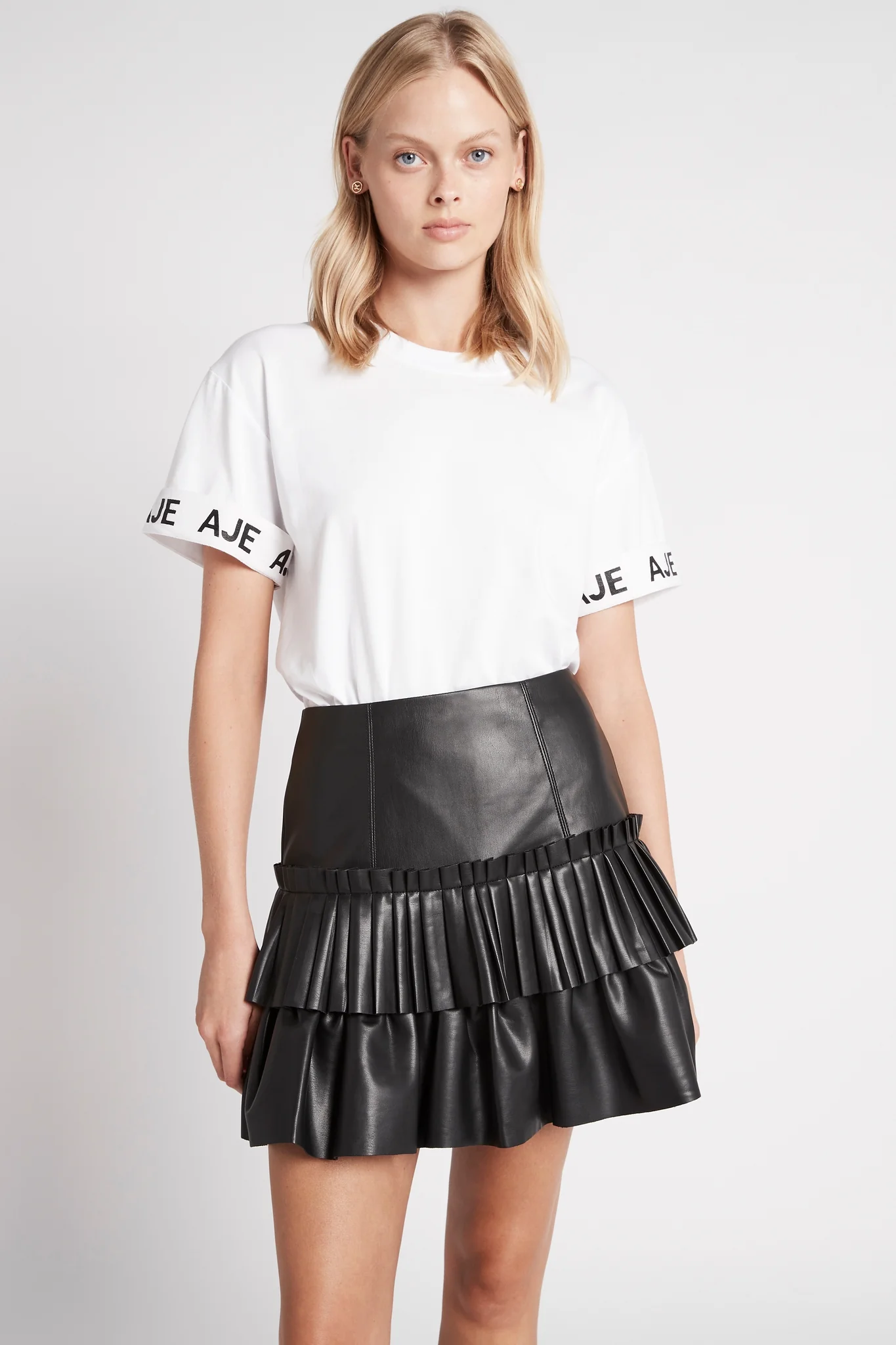 Kindred Tiered Mini Skirt