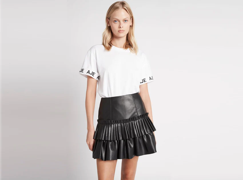 Kindred Tiered Mini Skirt - Image 7