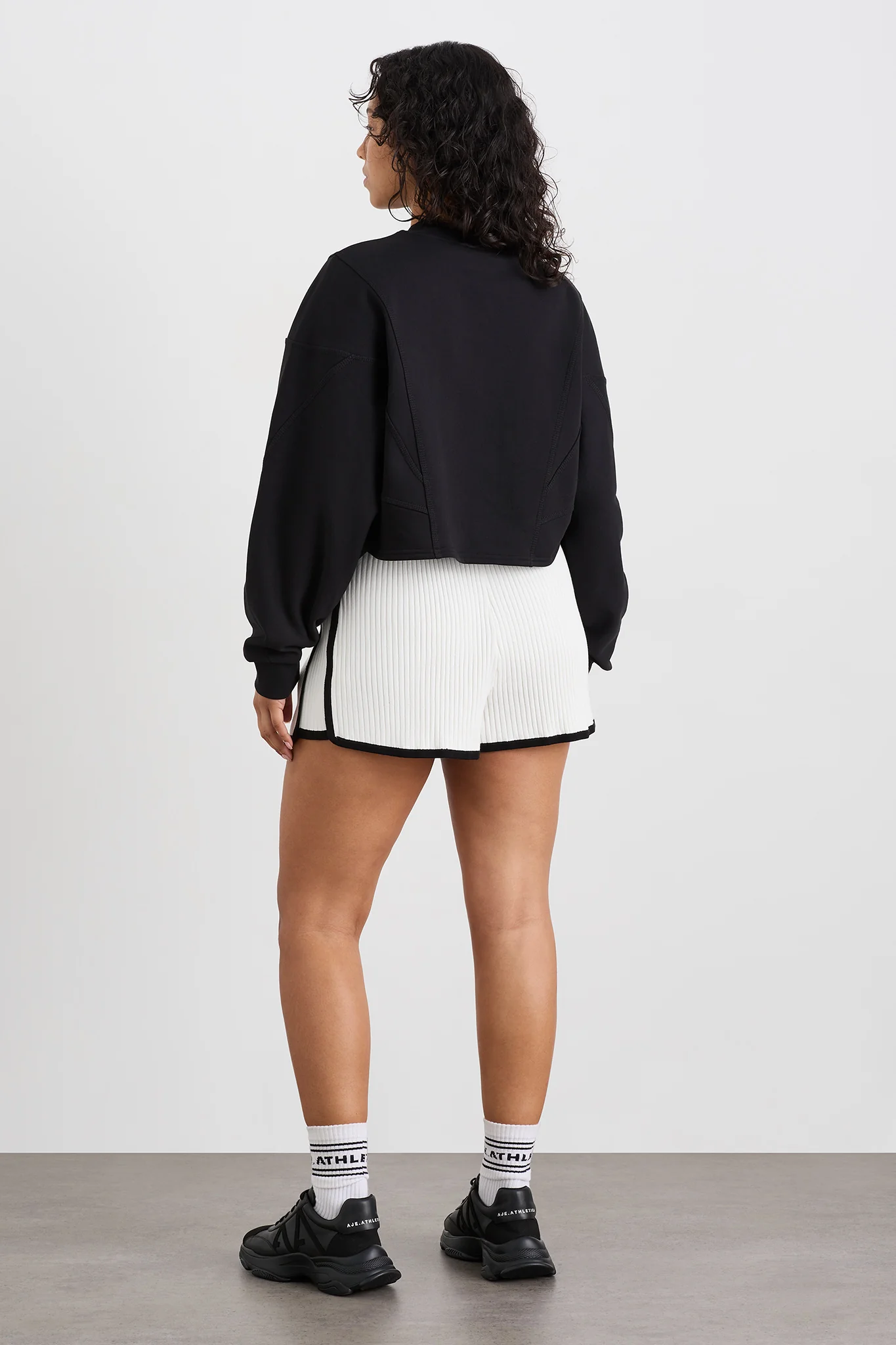 Knit Ribbed Shorts 603 - Image 6