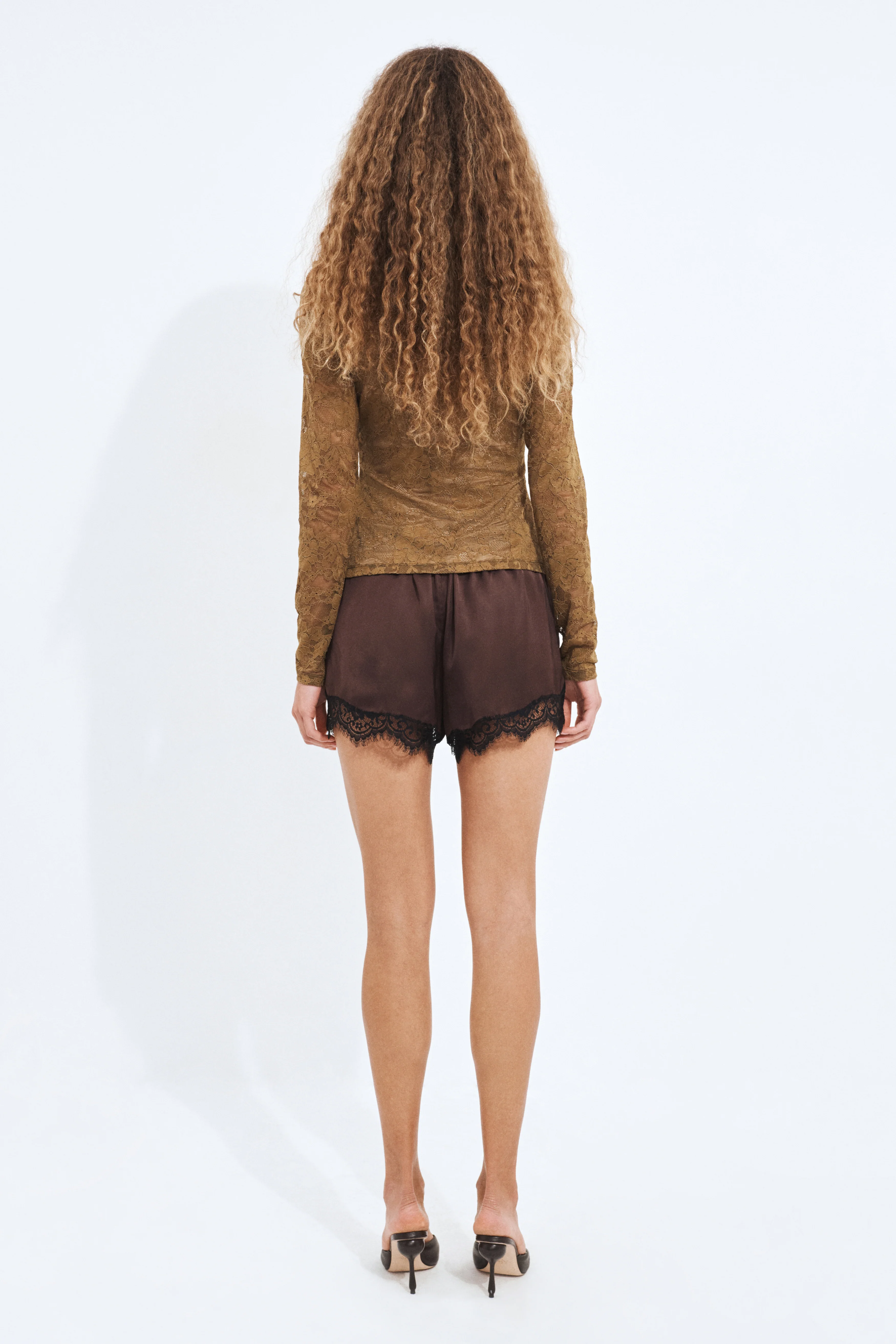 Lace Long Sleeve Top - Image 5