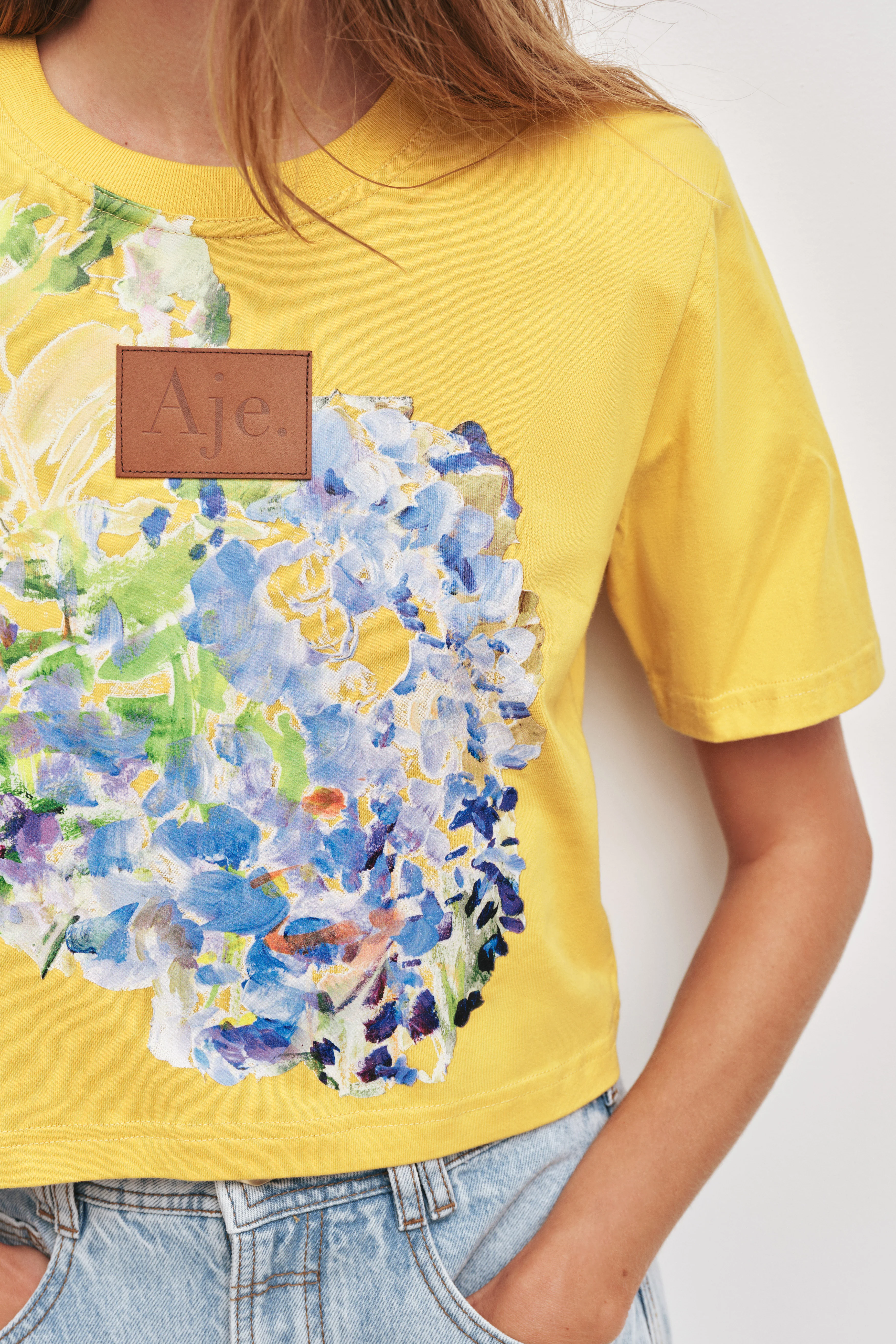 Lavandula Cropped Tee - Image 3
