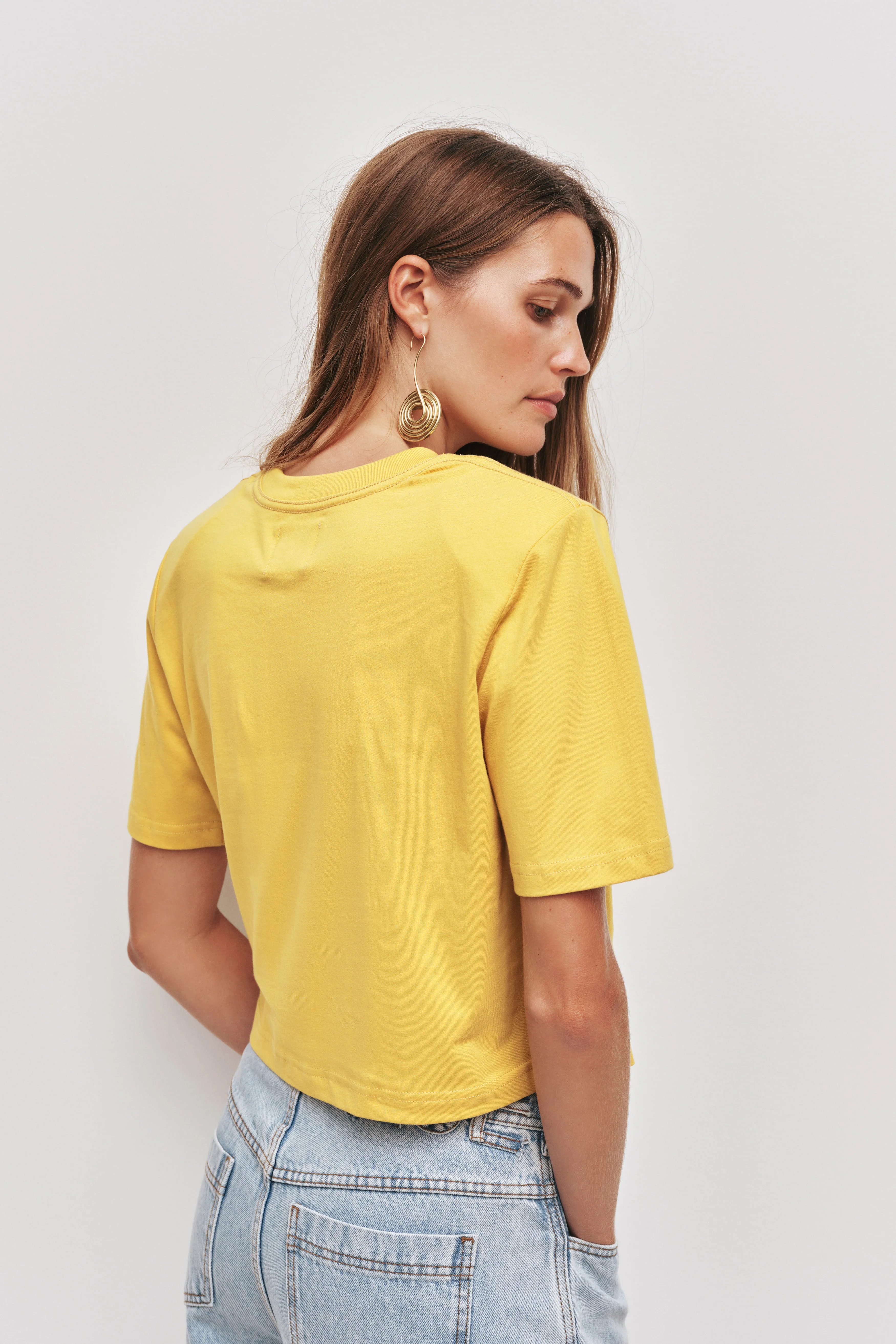 Lavandula Cropped Tee - Image 4