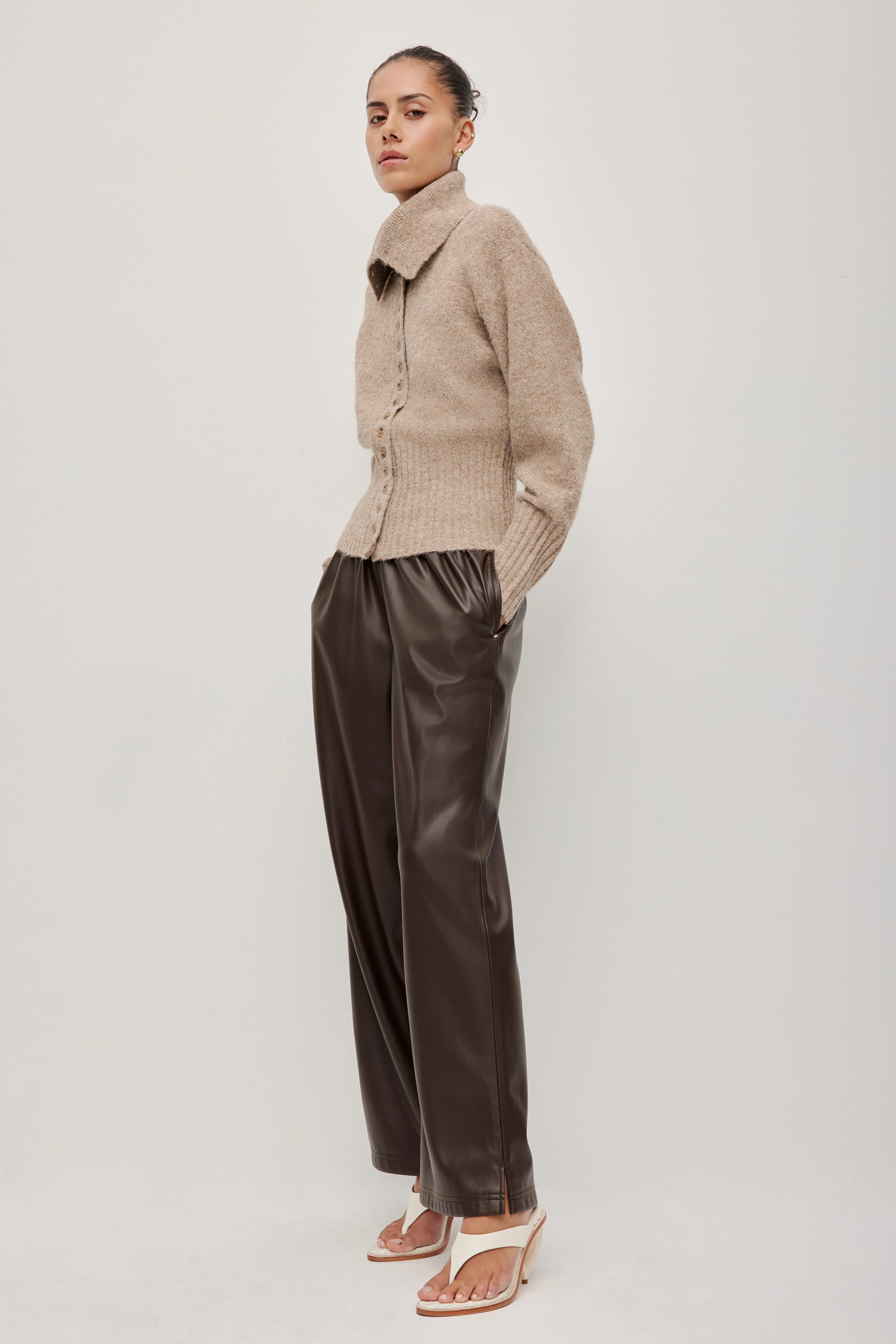 Leni Collared Cardigan - Image 5