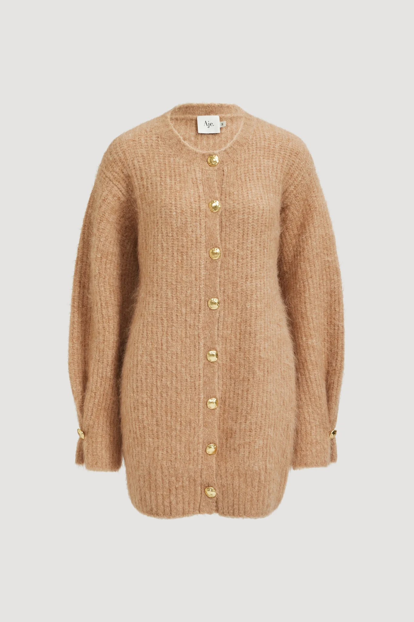 Liyana Fluffy Cocoon Cardigan - Image 2