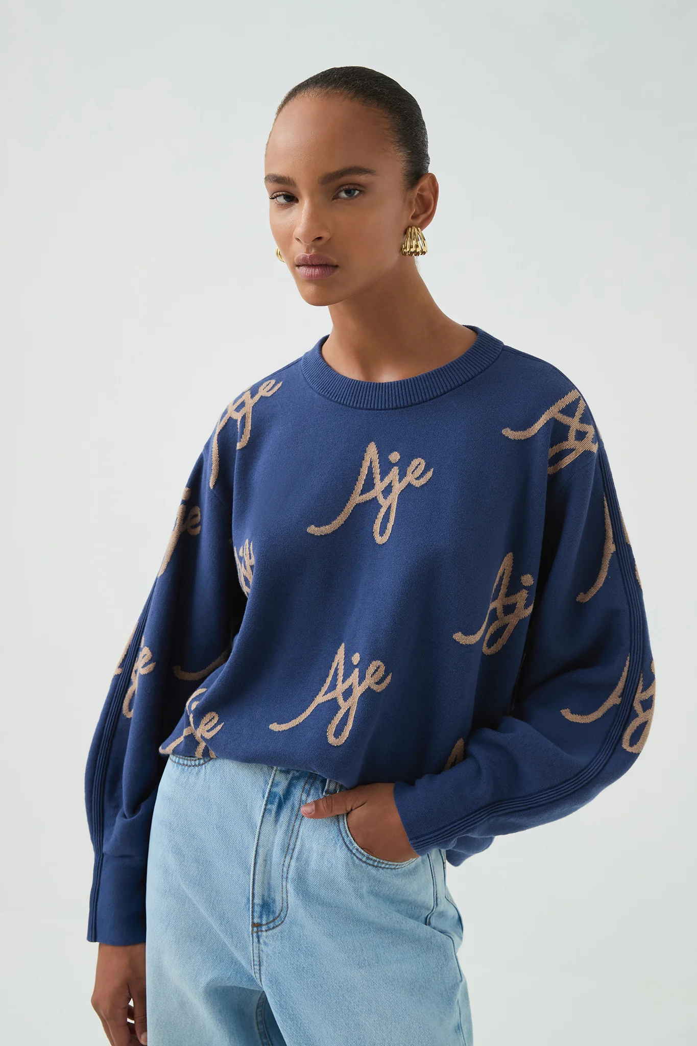 Liza Logo Knit Jumper