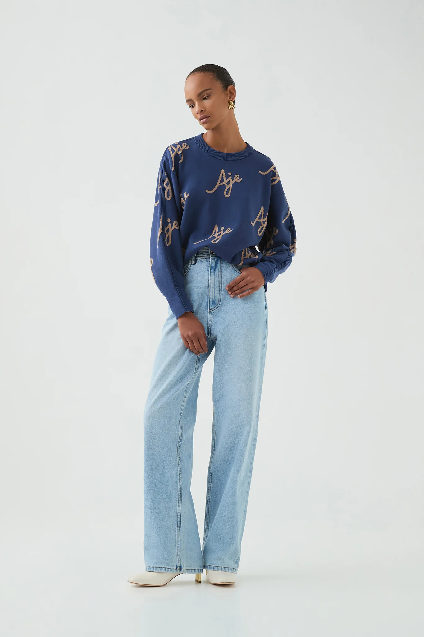 Liza Logo Knit Jumper - Image 4