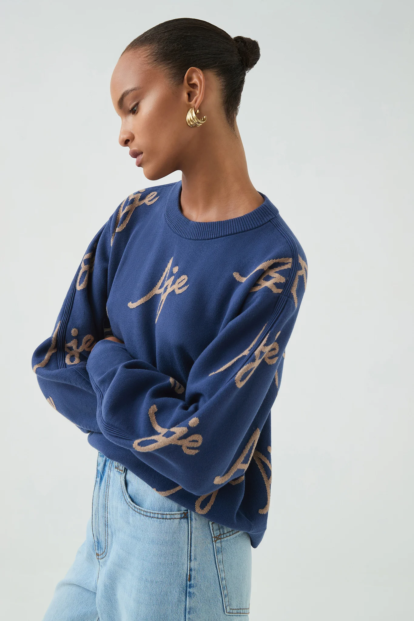Liza Logo Knit Jumper - Image 5