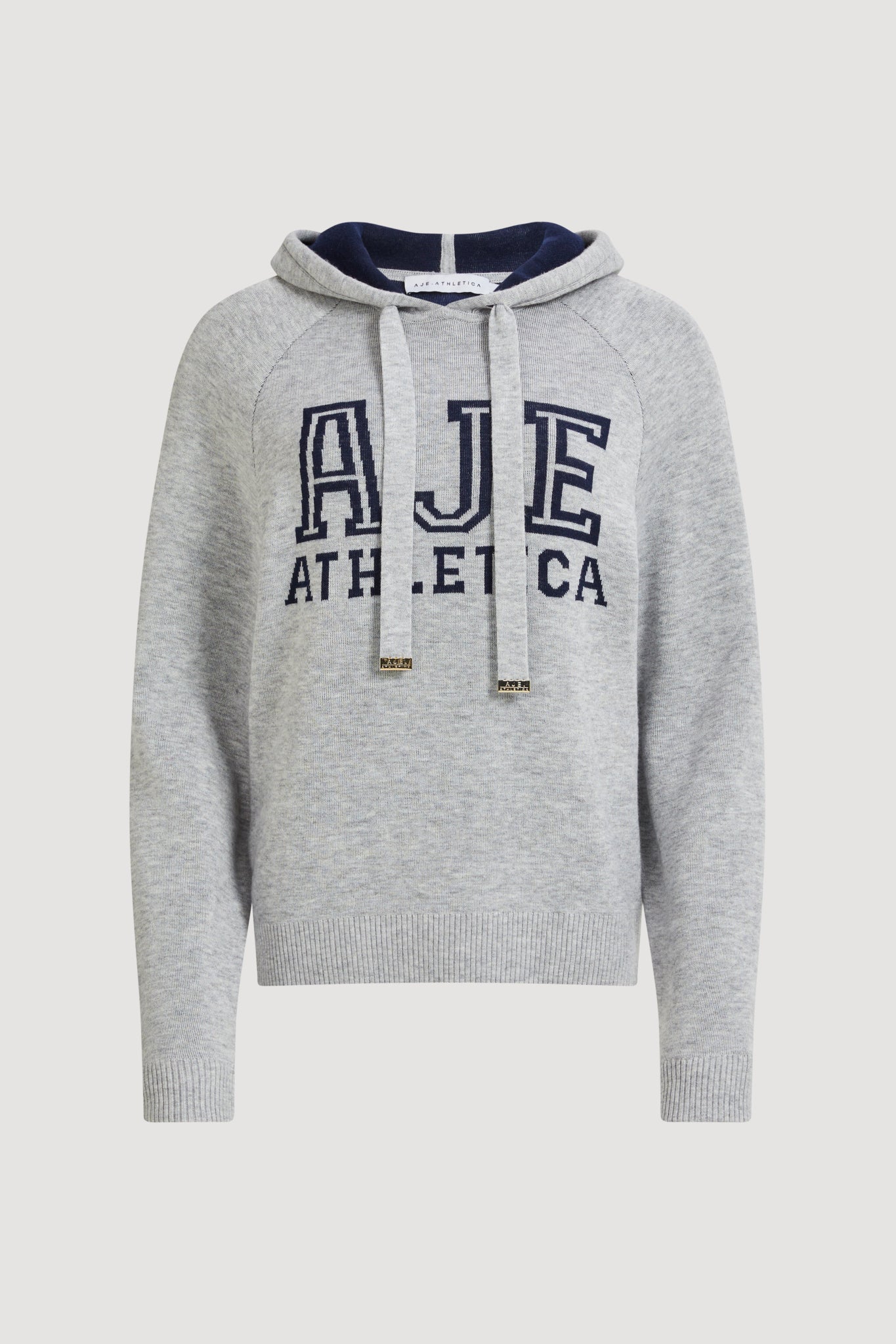 Logo Knit Hoodie - Image 2