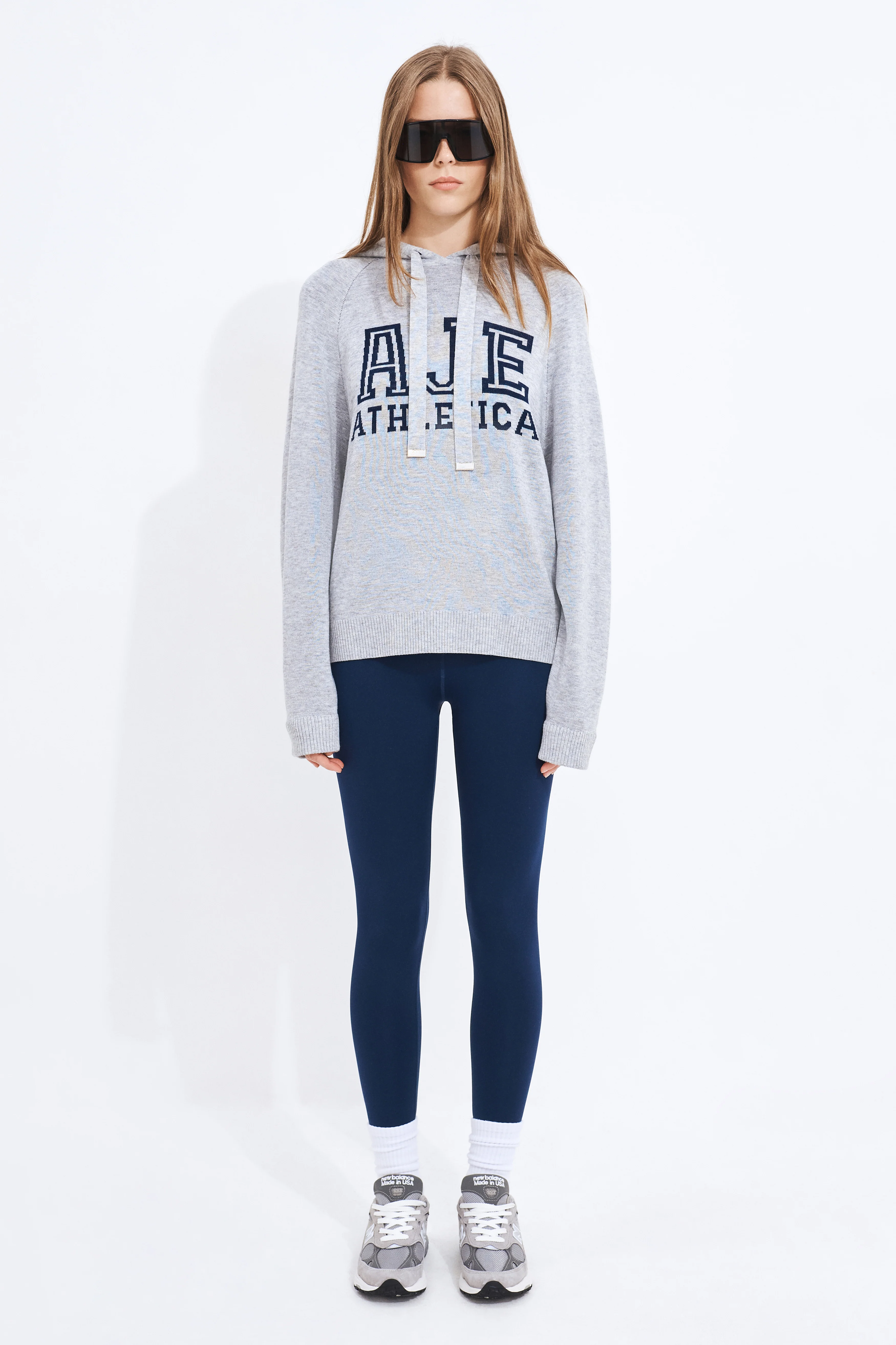 Logo Knit Hoodie - Image 3