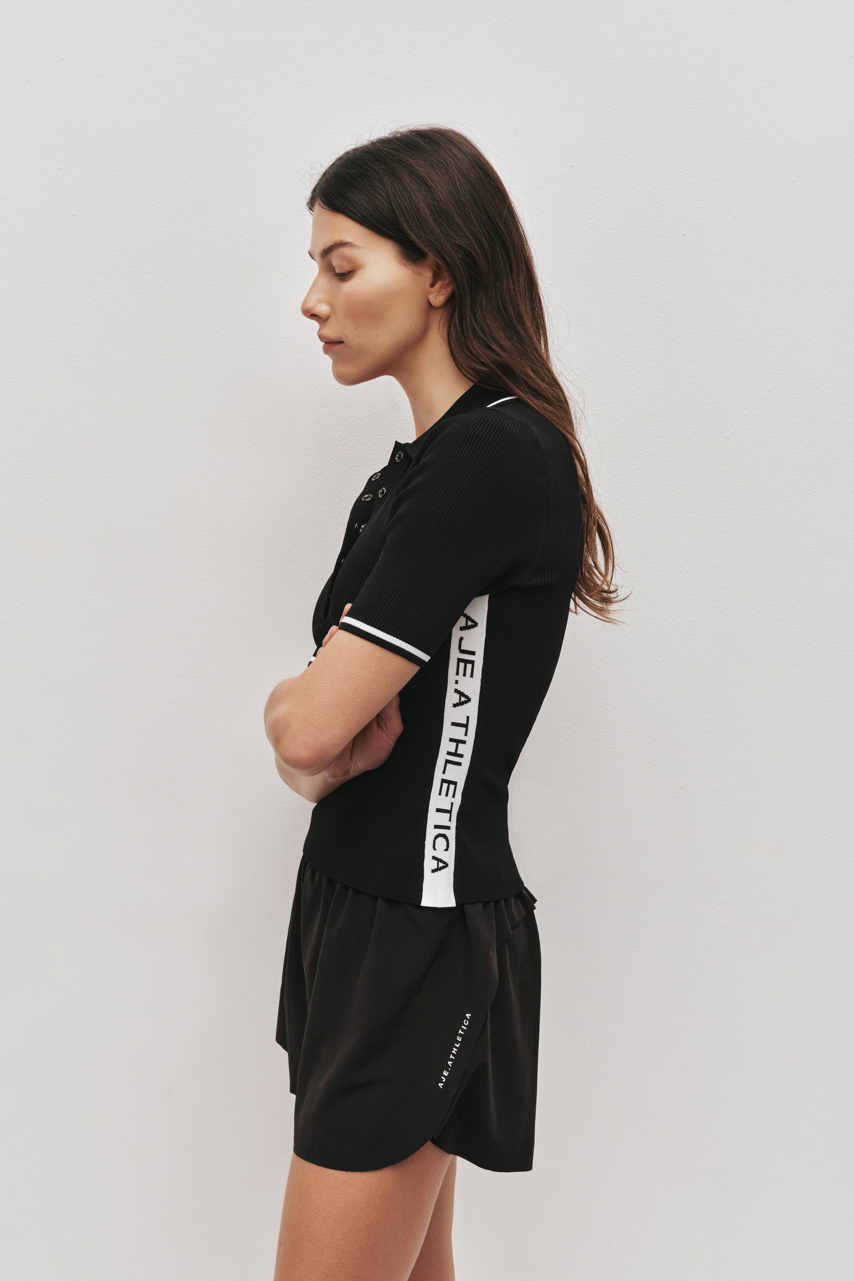Logo Rib Knit Polo 141 - Image 4