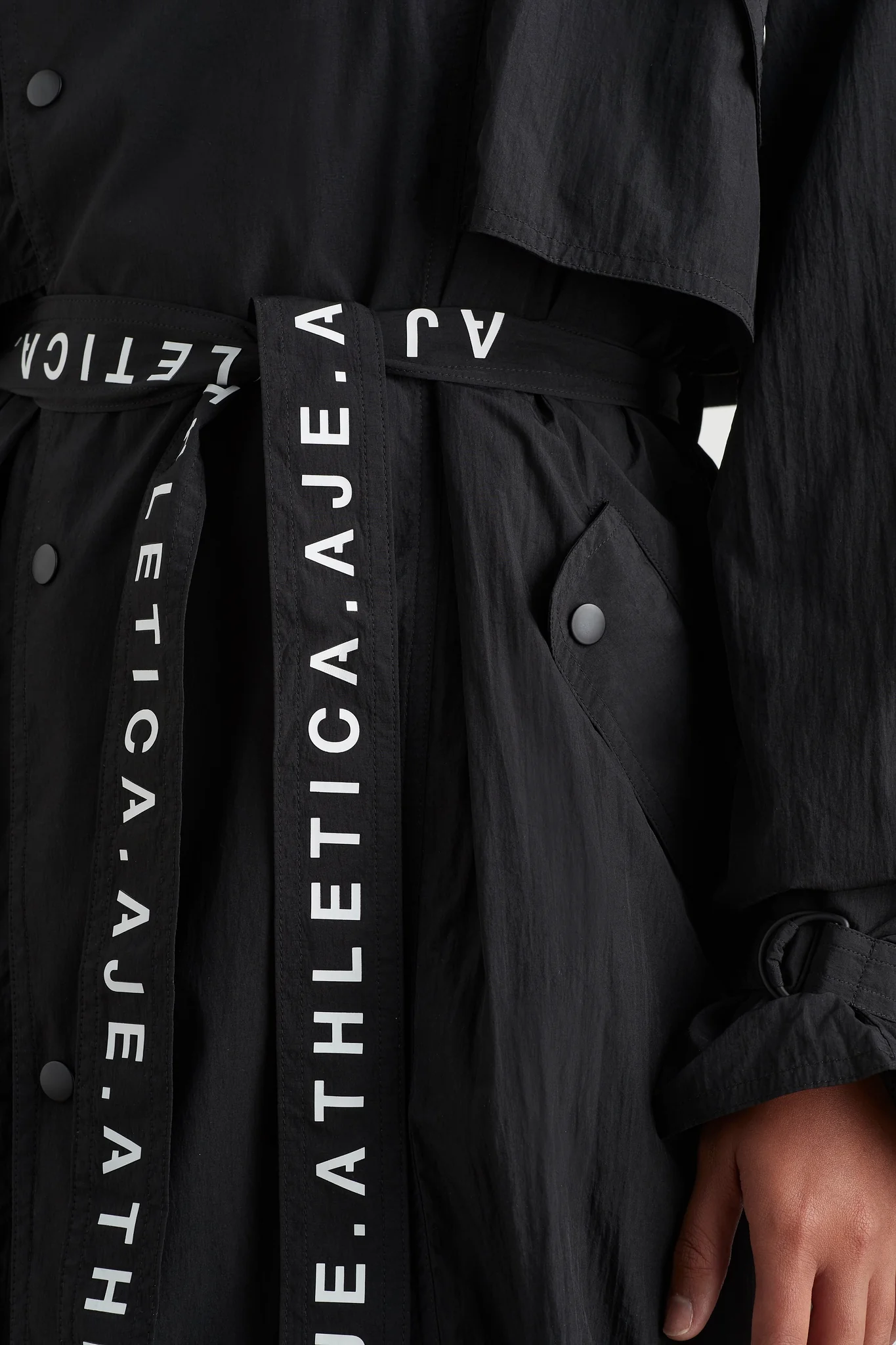 Longline Belted Trench 703 - Image 10