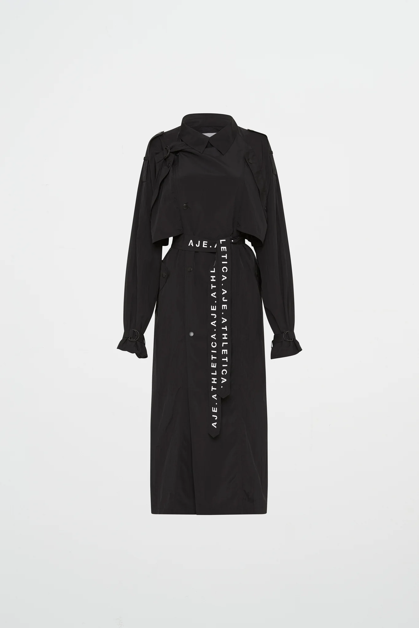 Longline Belted Trench 703 - Image 7