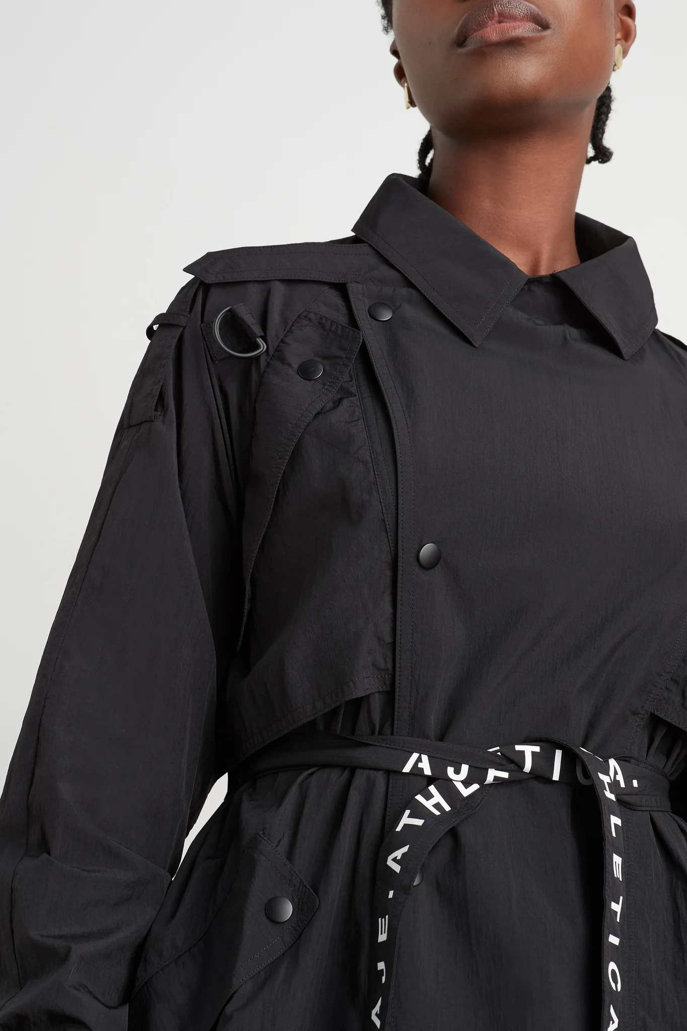 Longline Belted Trench 703 - Image 9