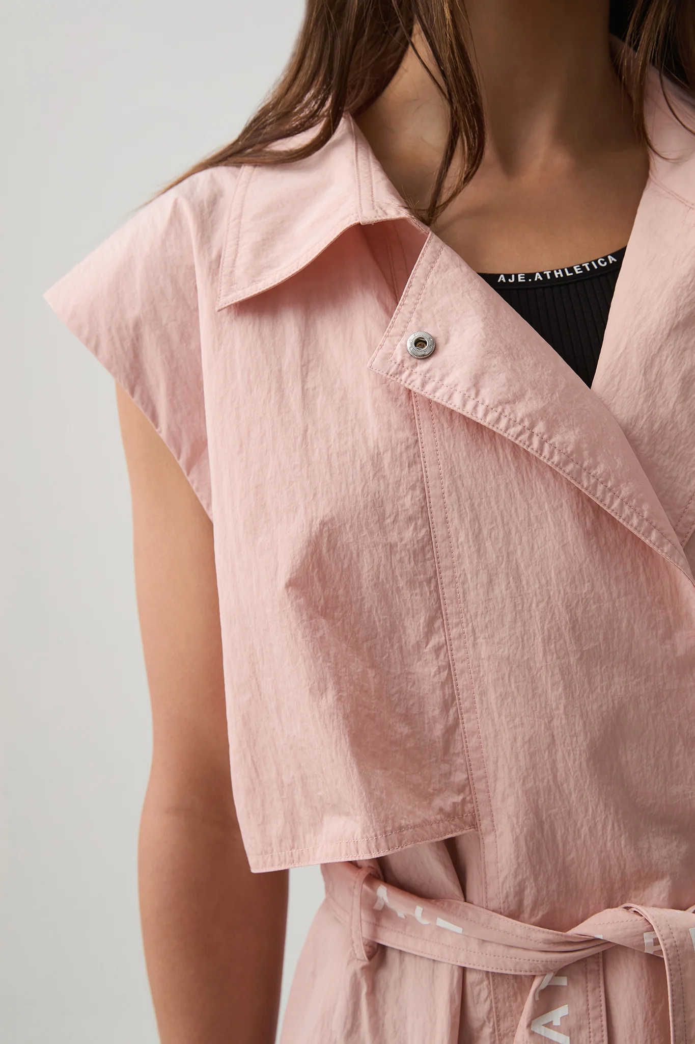 Longline Belted Vest 703 - Image 4