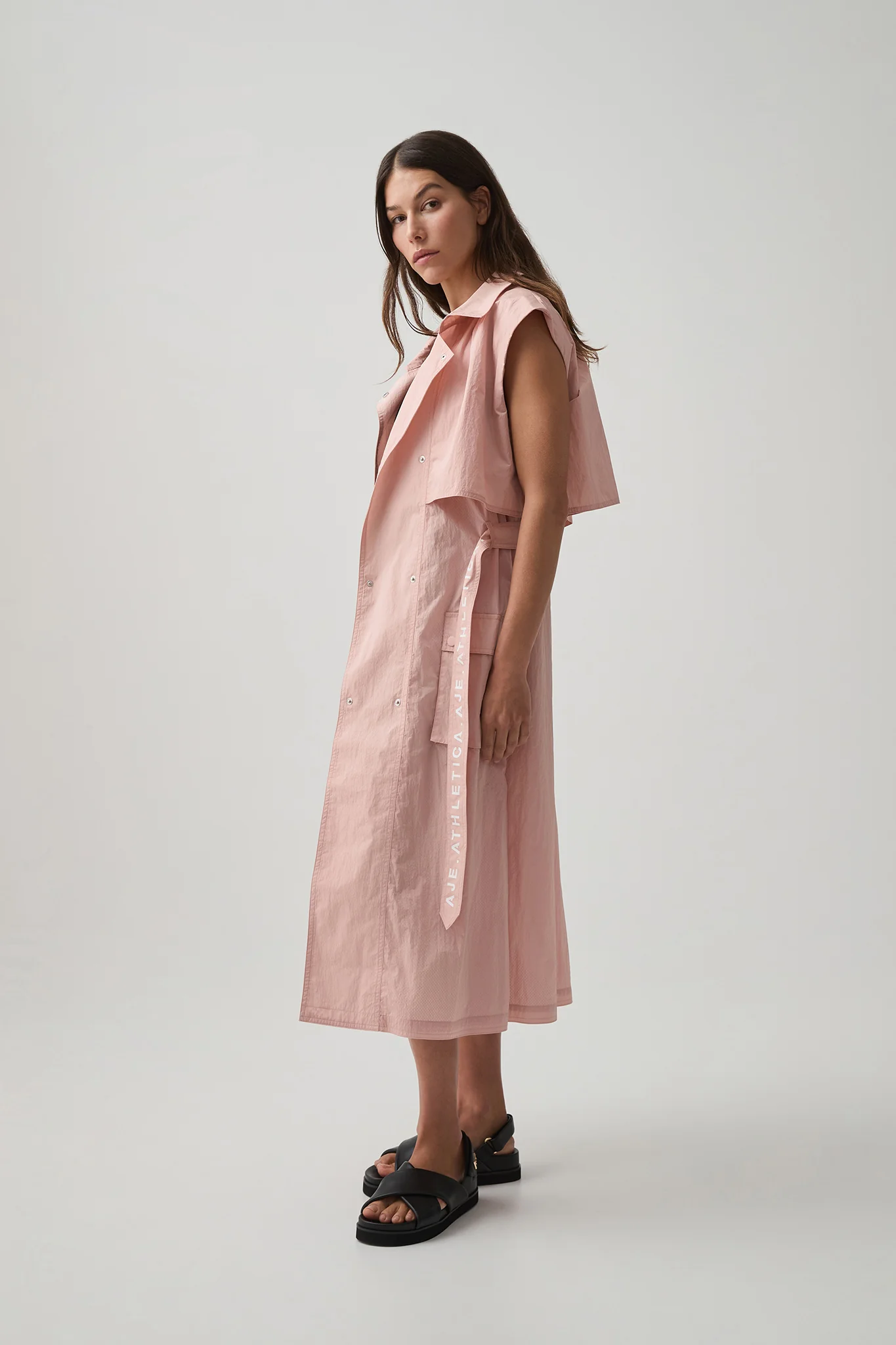 Longline Belted Vest 703 - Image 5