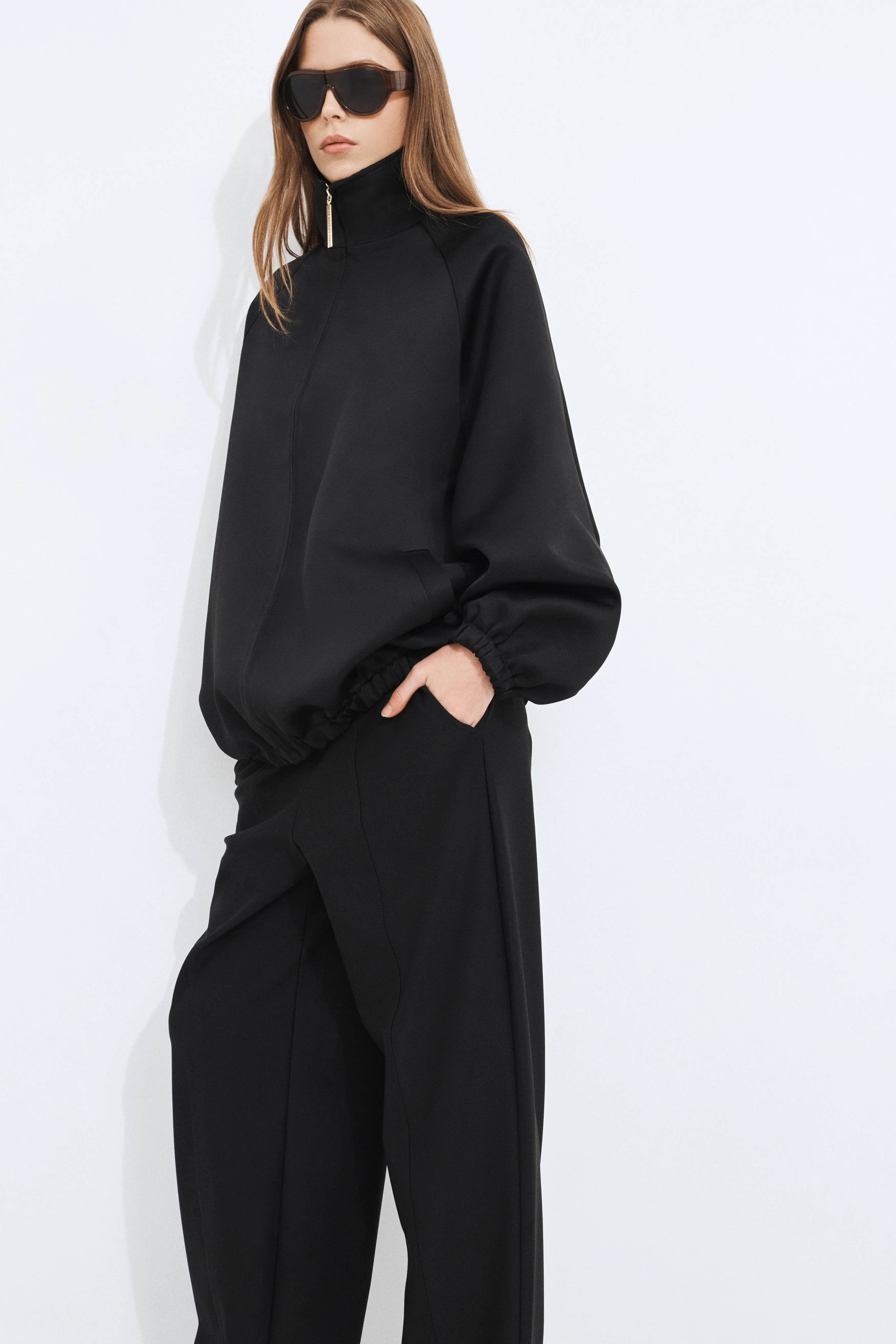 Longline Satin Bomber - Image 3