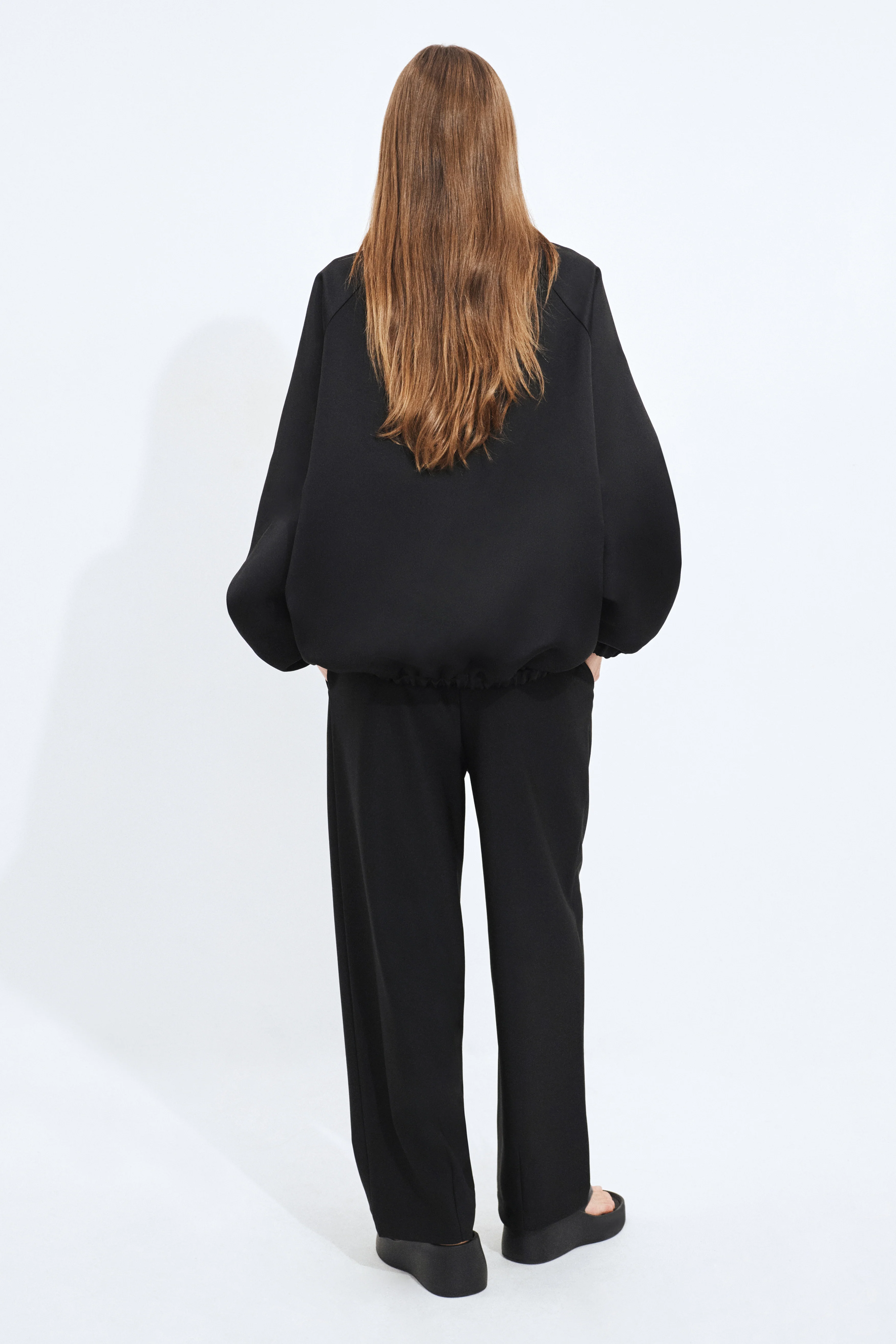 Longline Satin Bomber - Image 5