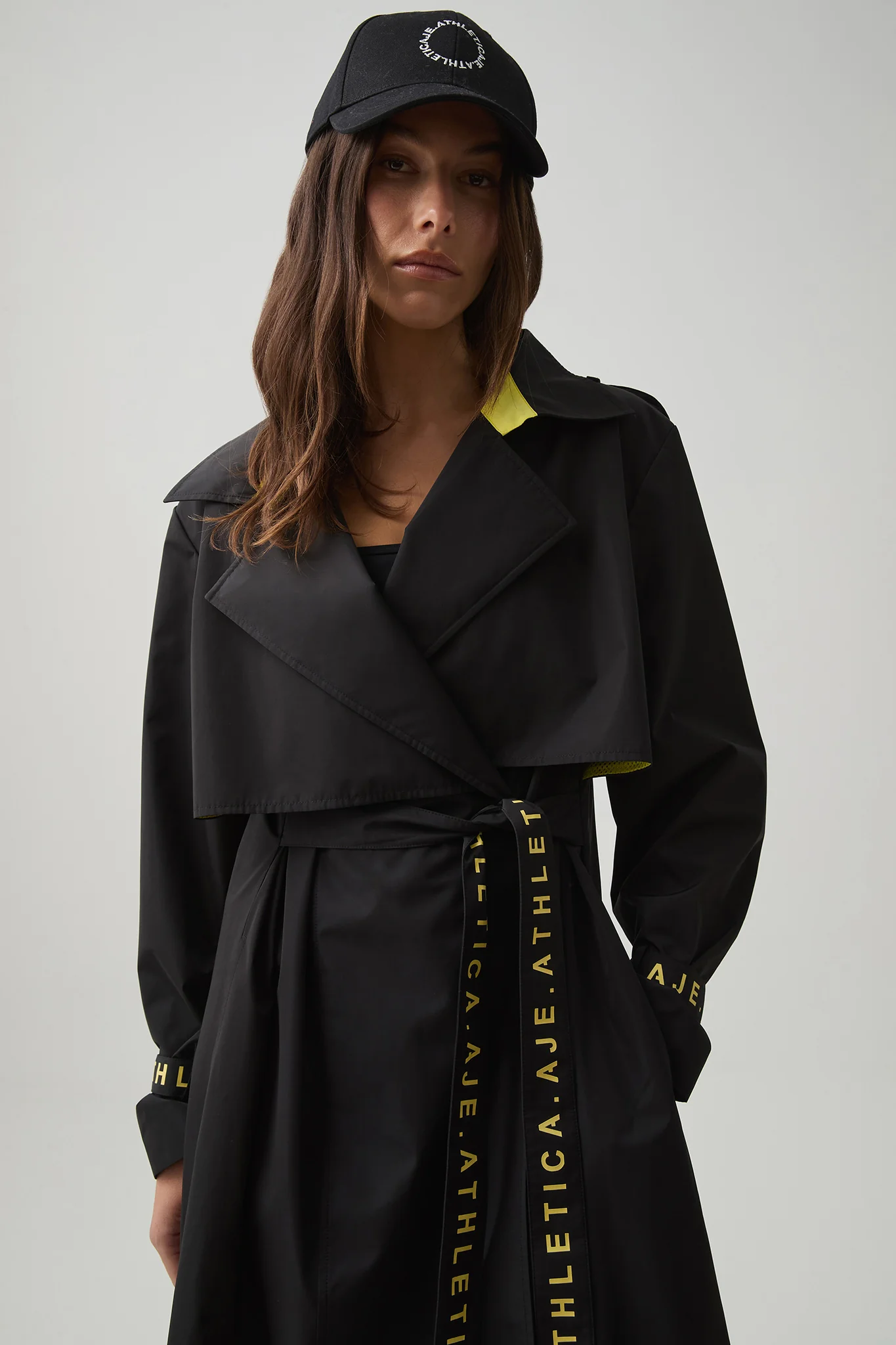 Longline Wrap Trench Coat 705 - Image 5