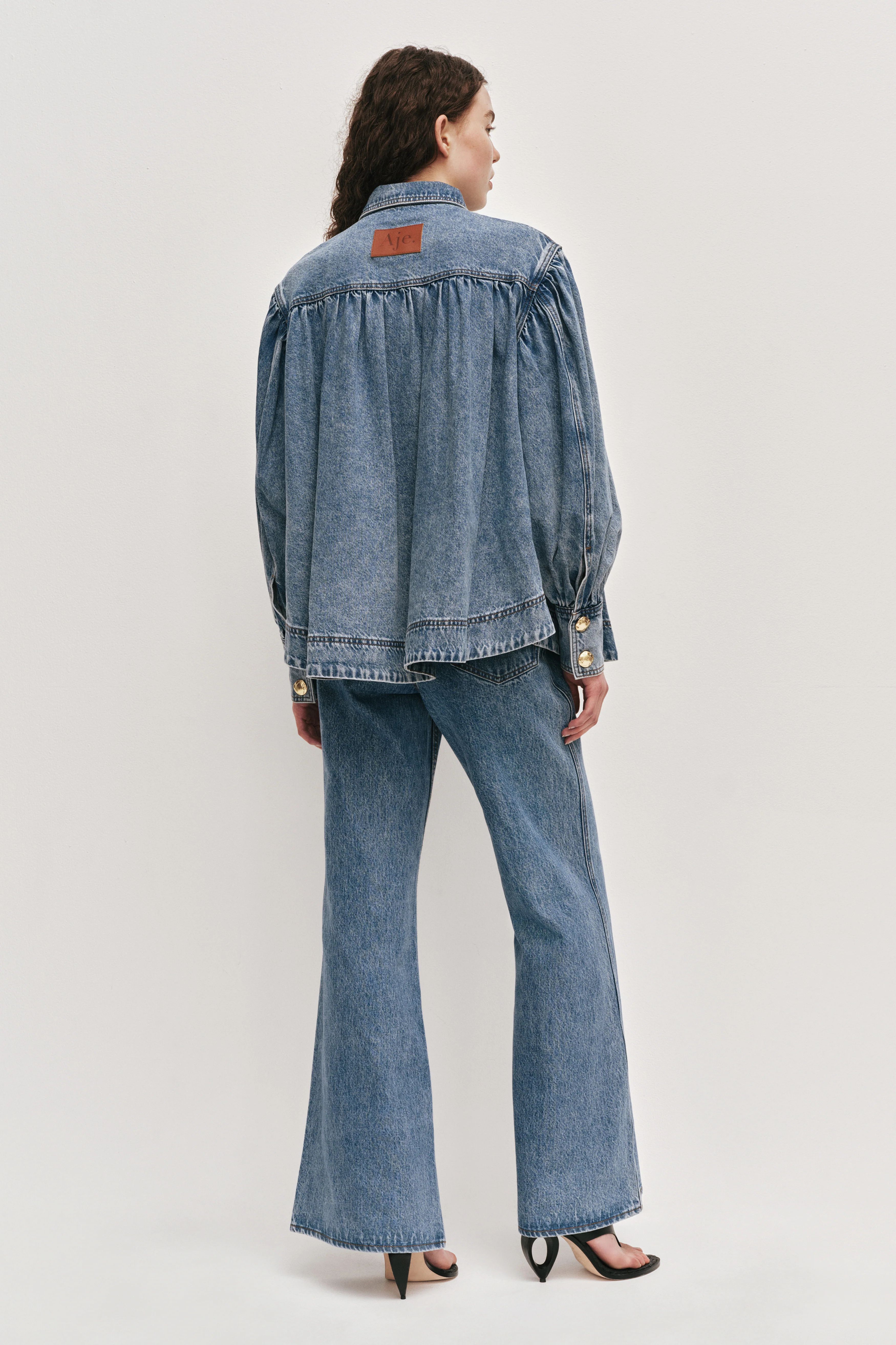 Lorraine Denim Blouse - Image 6