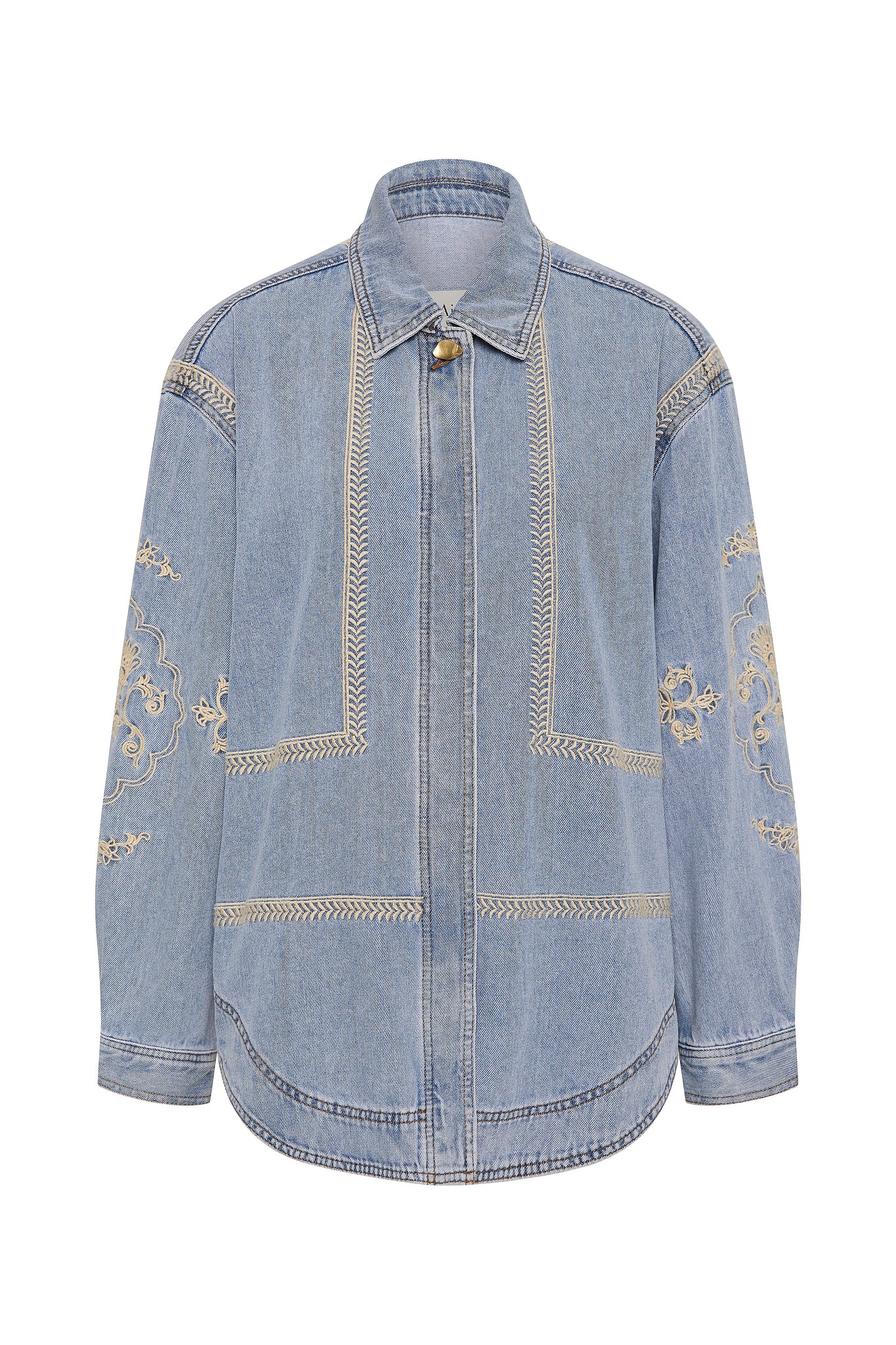Lotus Denim Shirt - Image 2