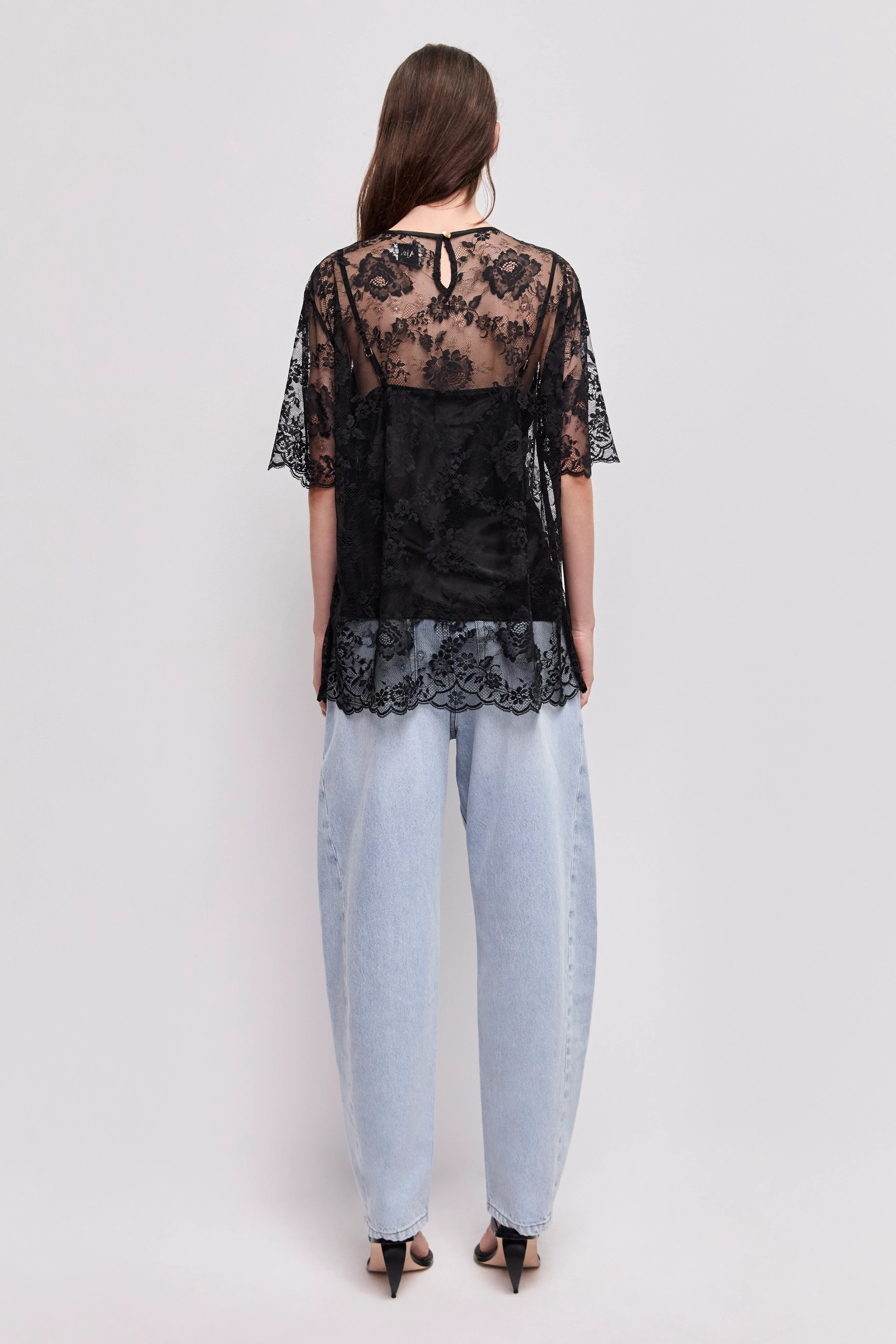 Luciana Lace Tee - Image 7