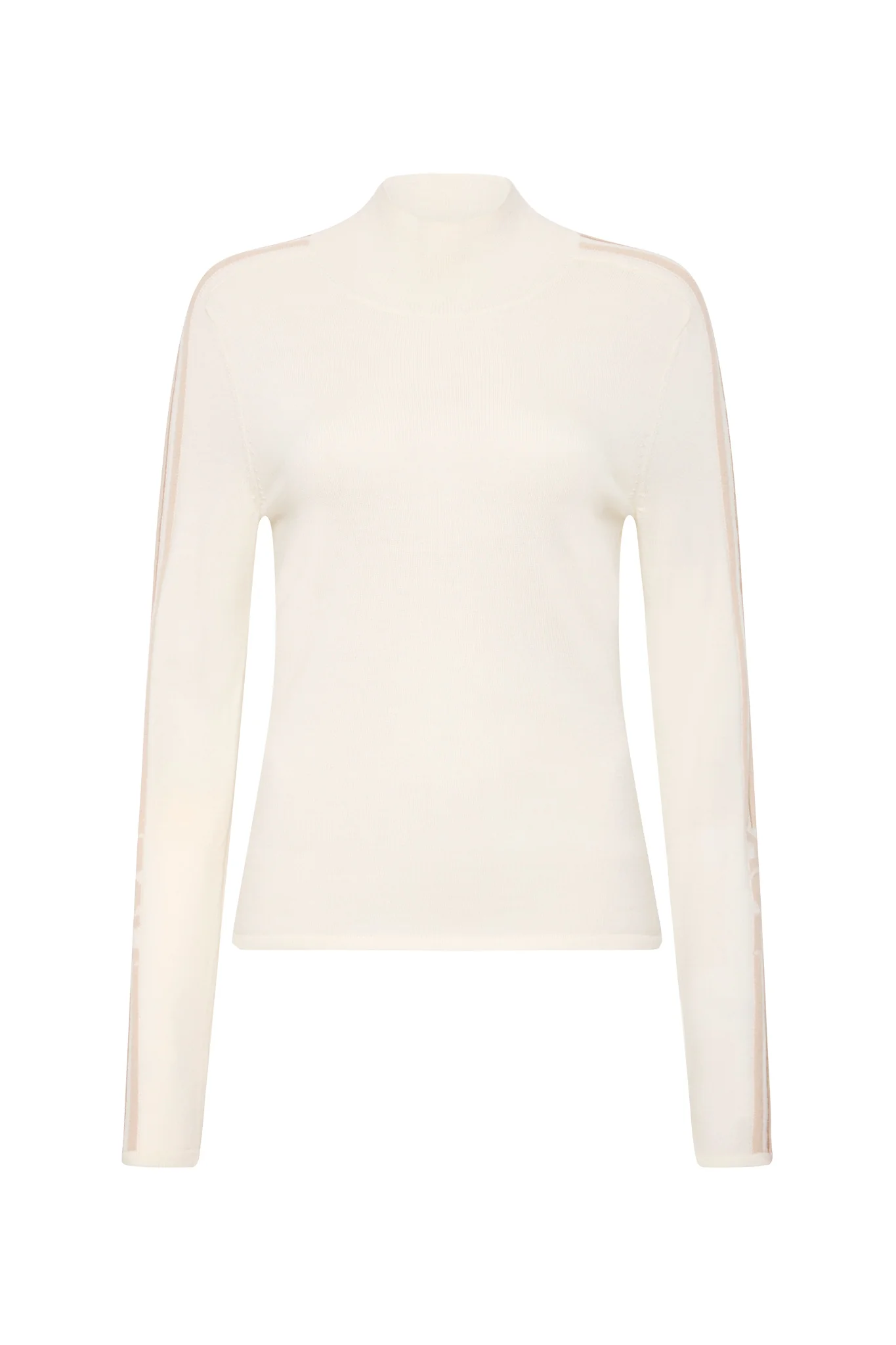 Lucielle Stripe Wool Knit Skivvy - Image 2